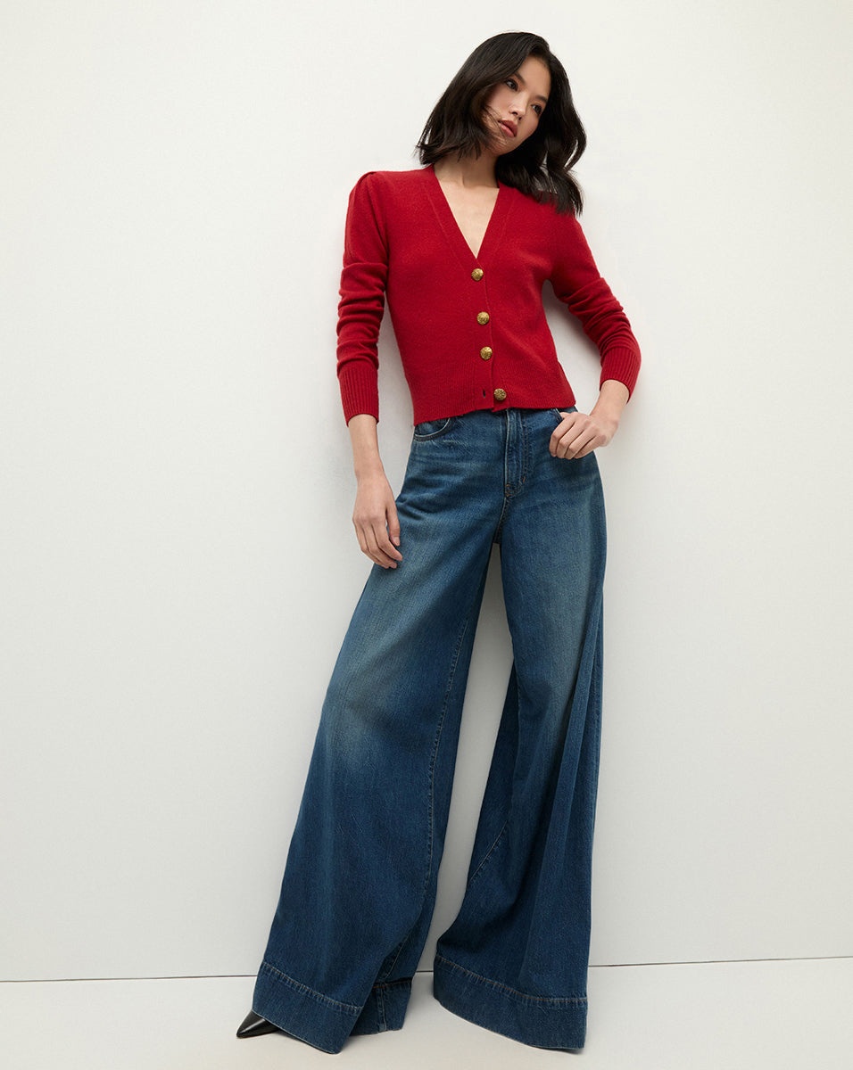 SOLENE CASHMERE CARDIGAN - 3