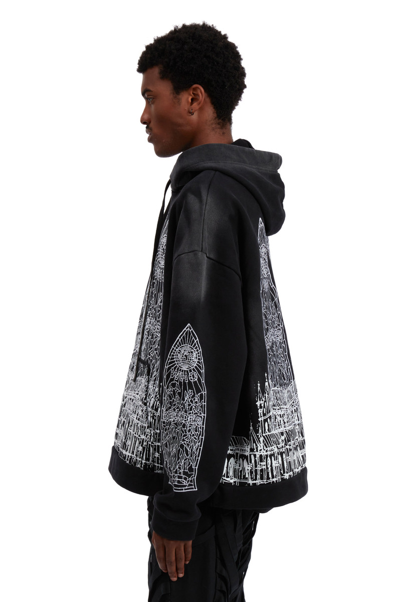 CATHEDRAL HOODED PULLOVER 5