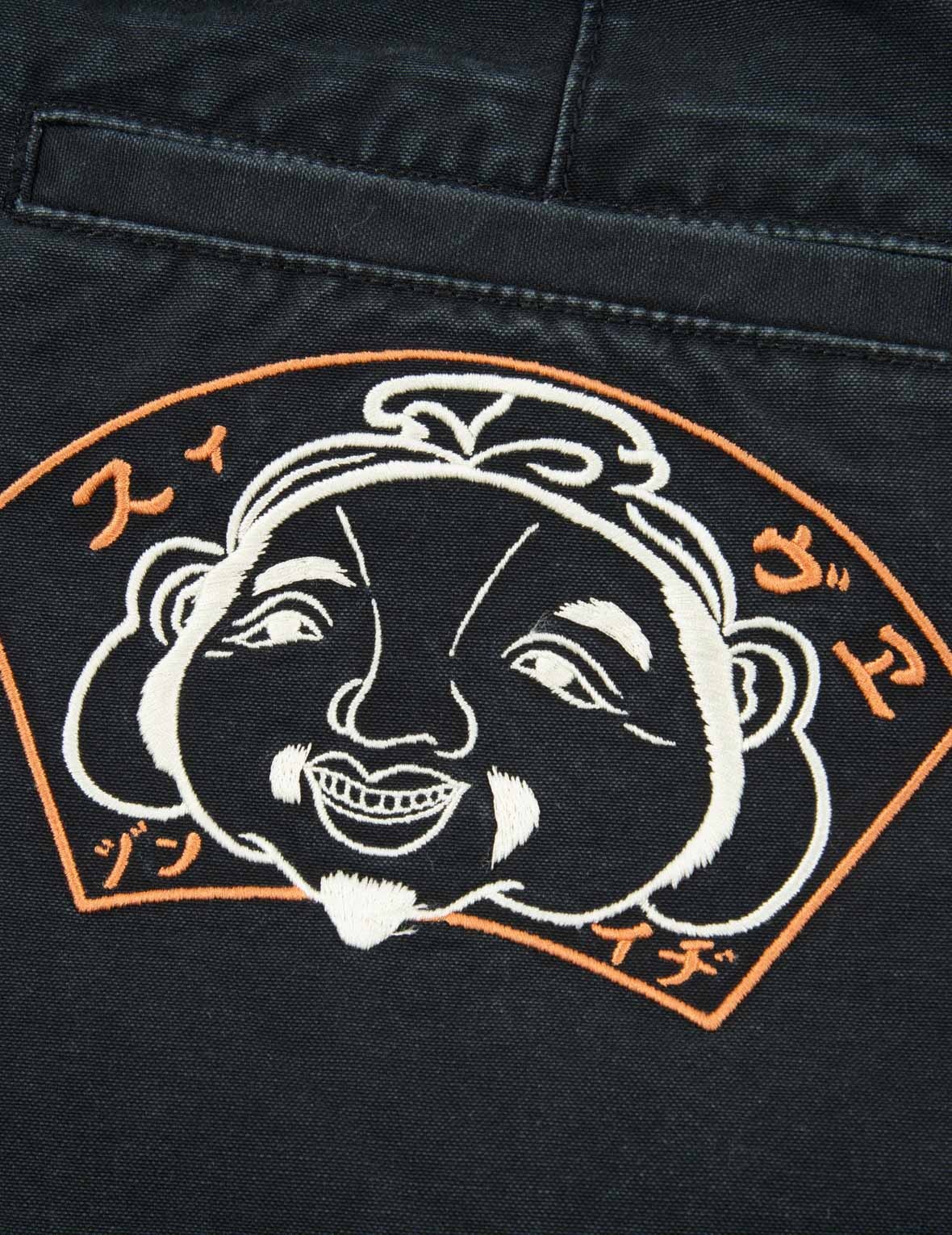 GODHEAD EMBROIDERY CARGO SHORTS - 14