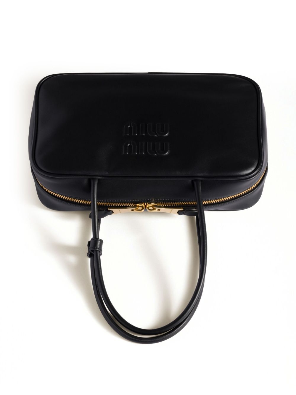 Beau leather top-handle bag - 3