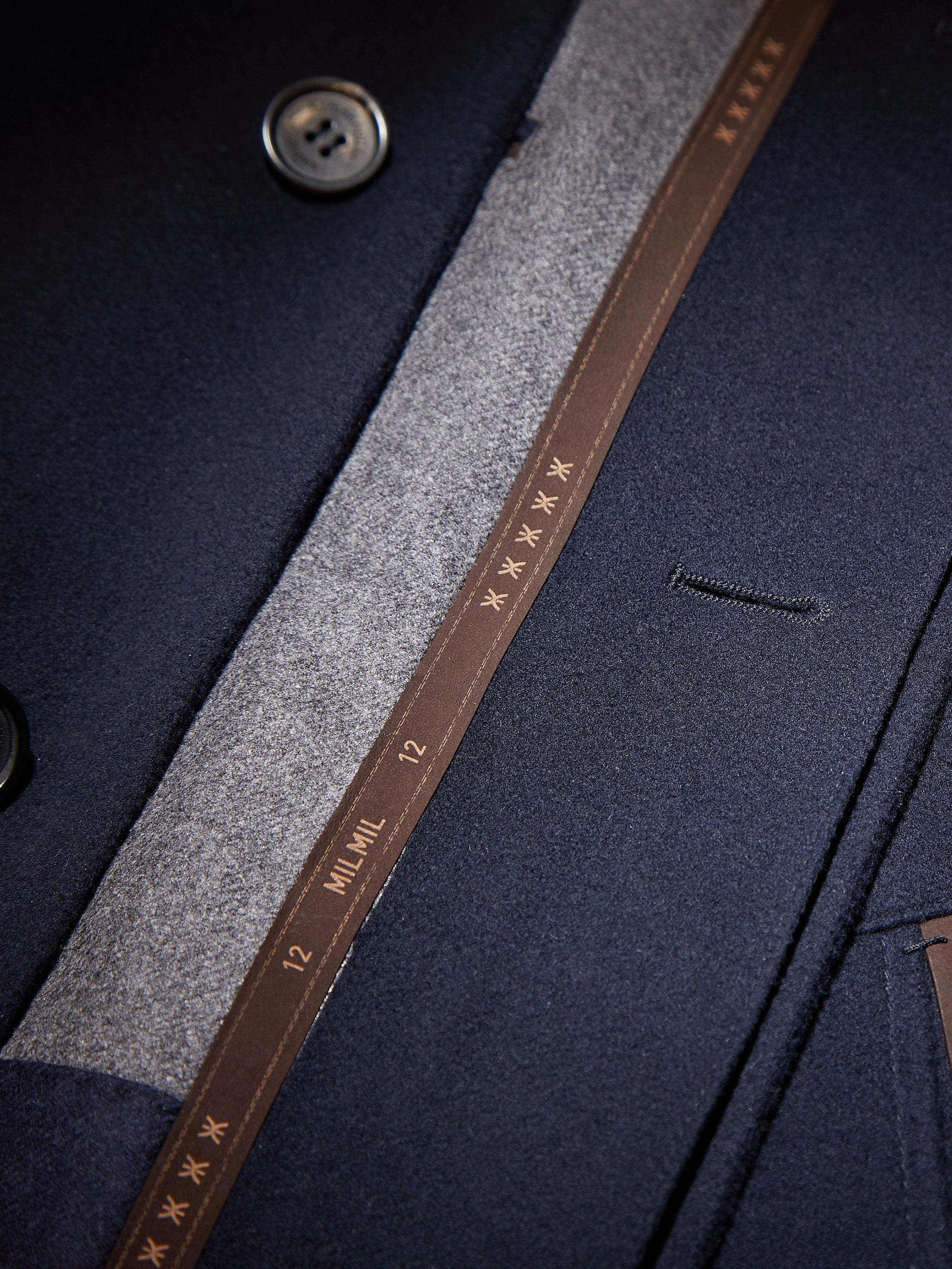 12MILMIL12 WOOL BEAVER CAR COAT - 3