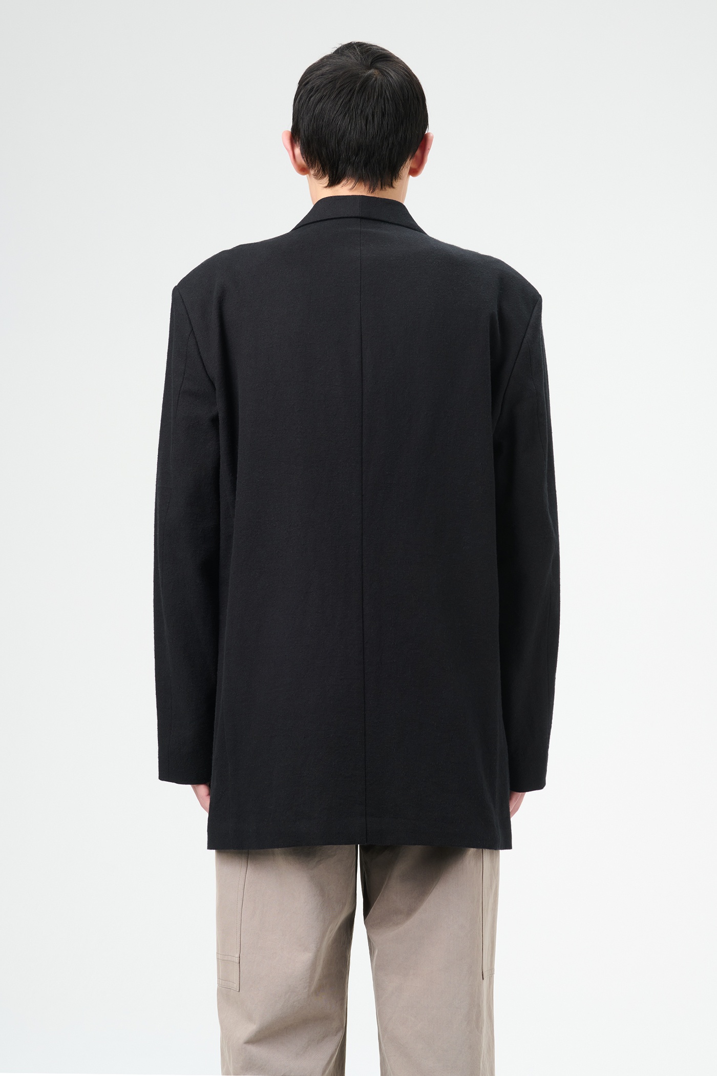Embrace Blazer Draping Black Canvas - 7