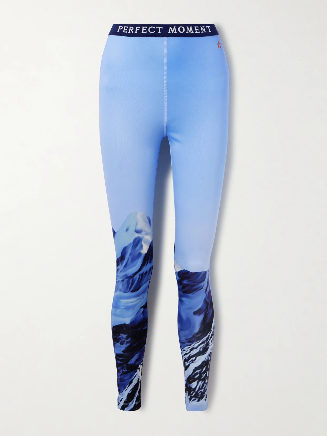 Printed Stretch-jersey Leggings - 1