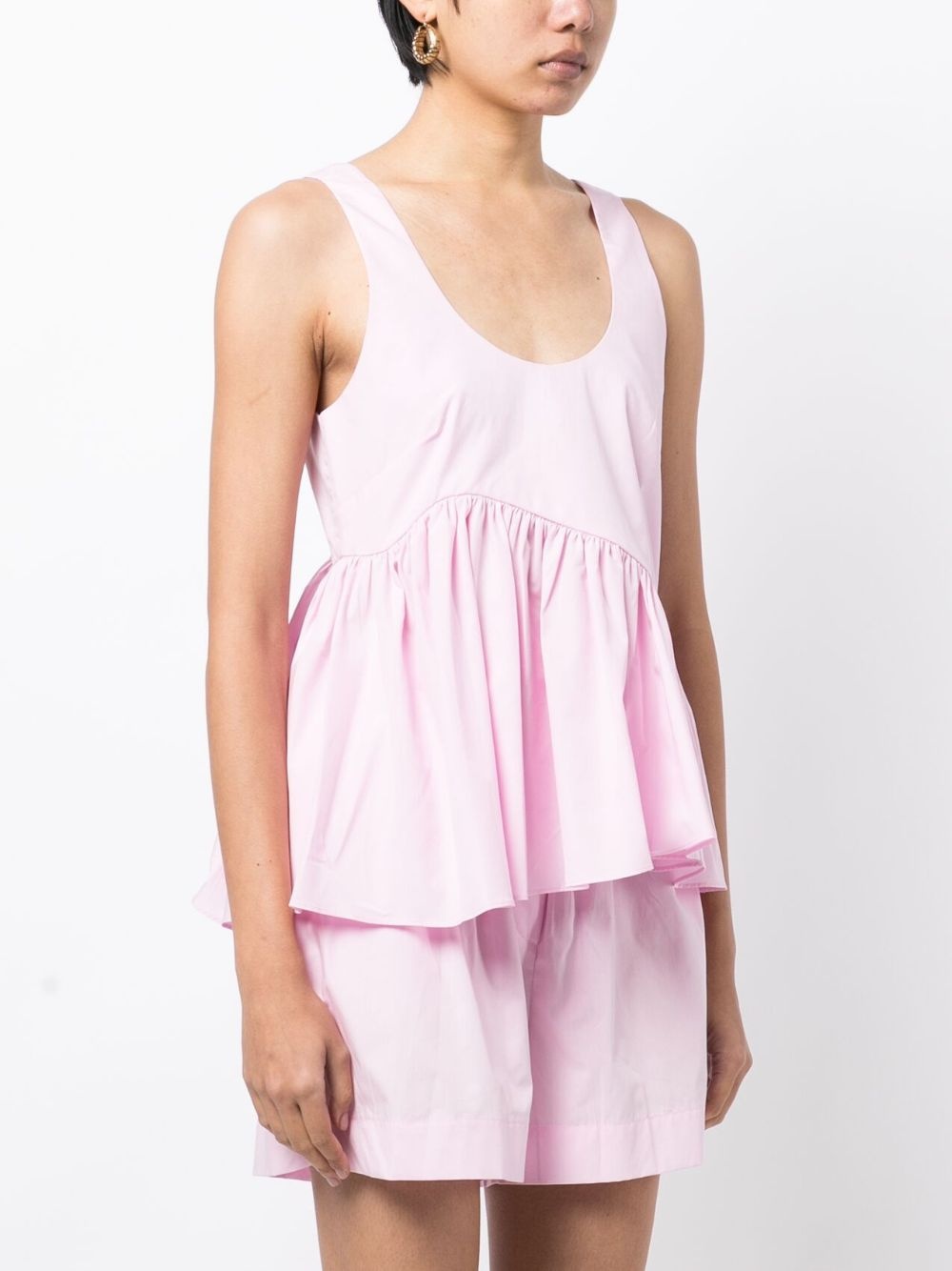 Camilla sleeveless cotton top - 3