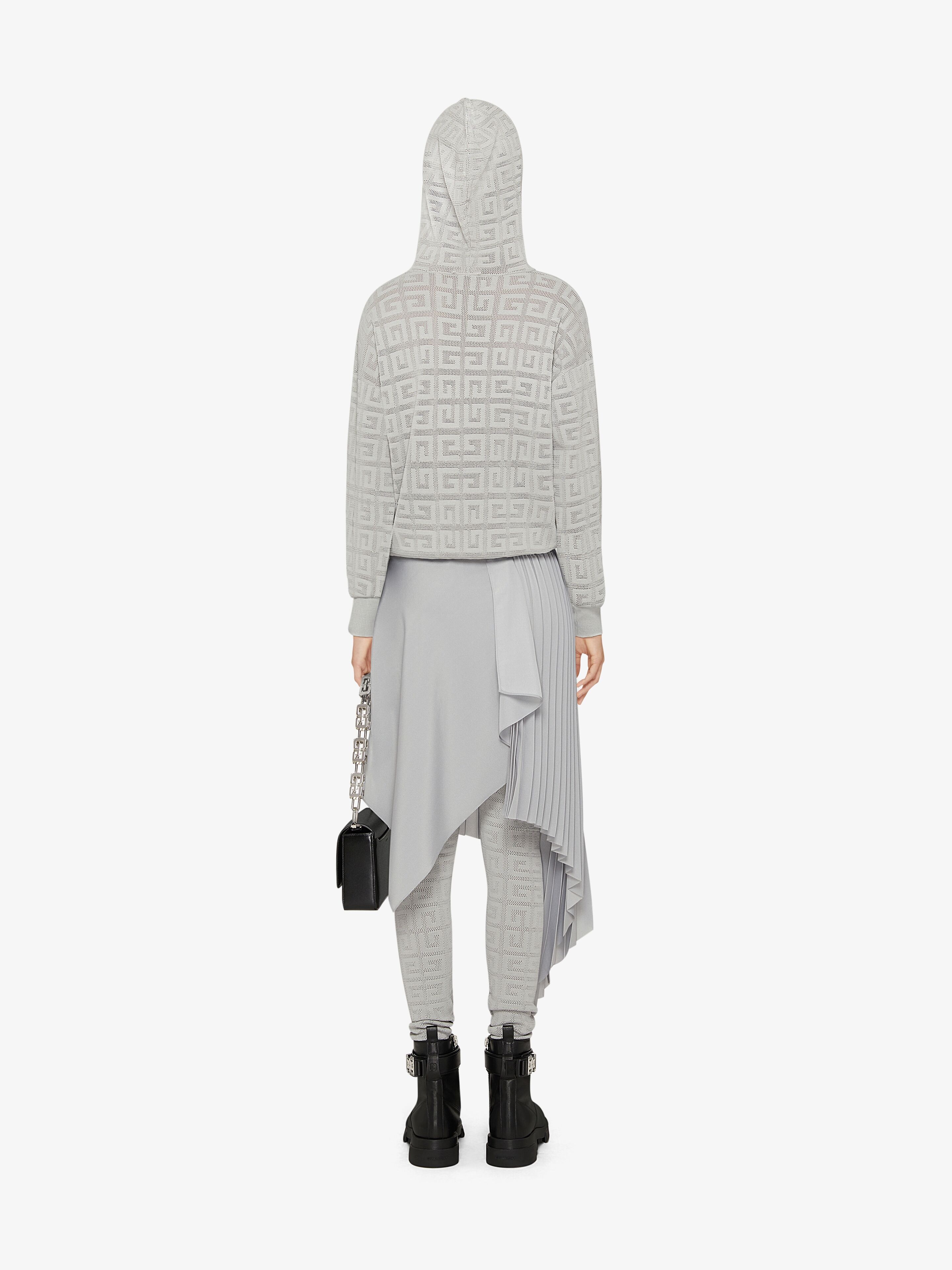 HOODIE IN 4G JACQUARD - 4