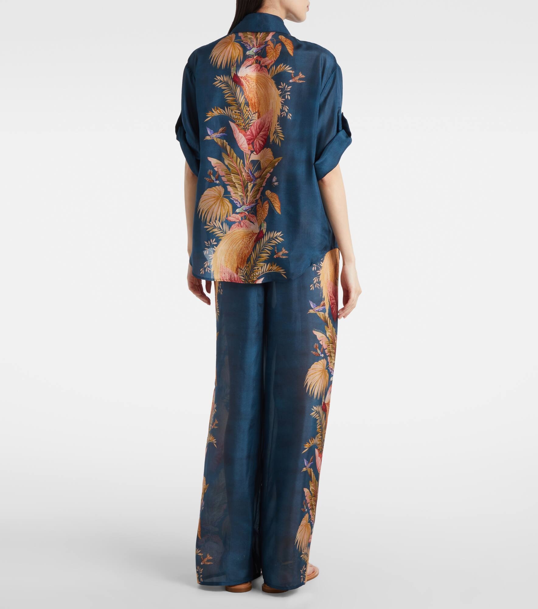Ascension printed silk shirt - 3