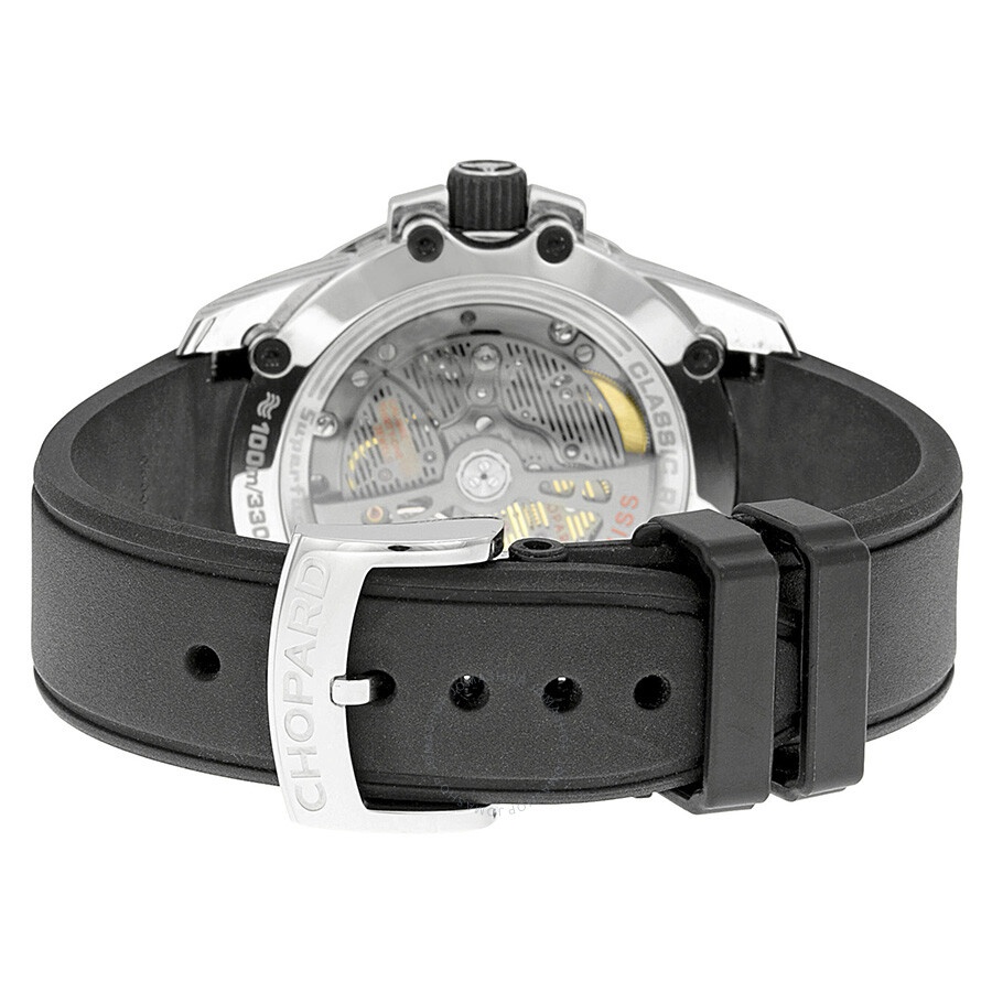 Chopard Classic Racing Superfast Automatic Black Dial Black Rubber Strap Men's Watch 168536-3001 RBK - 3