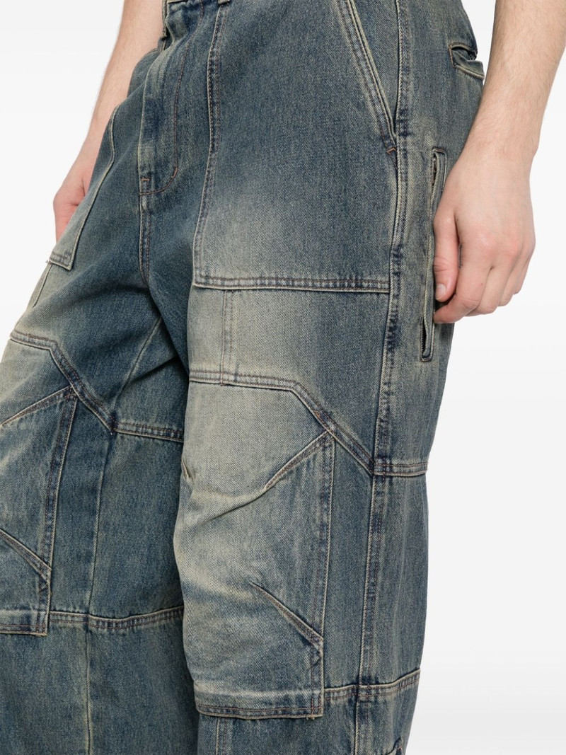 mid-rise wide-leg jeans 5