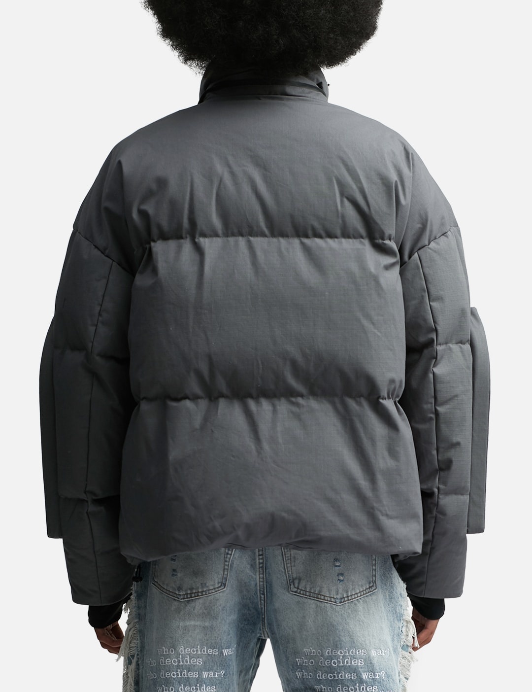 WHO DECIDES WAR X ADD DOWN BOMBER WITH DETACHABLE HOOD - 8