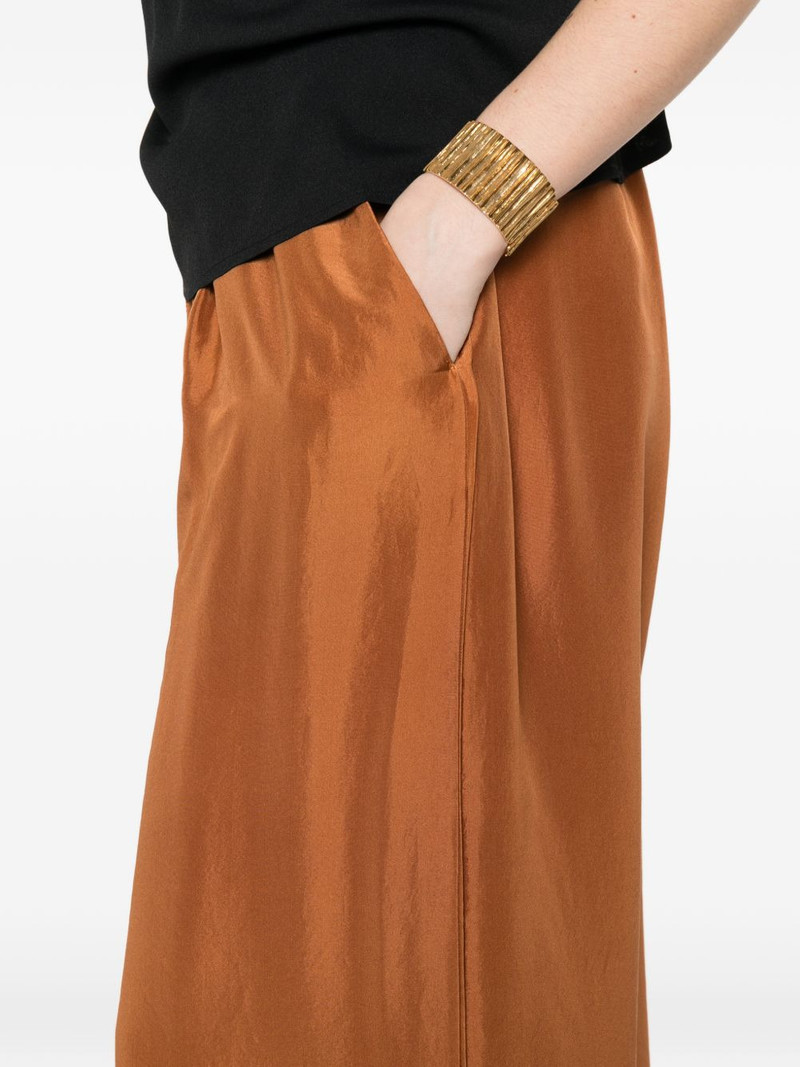 drawstring satin trousers 5