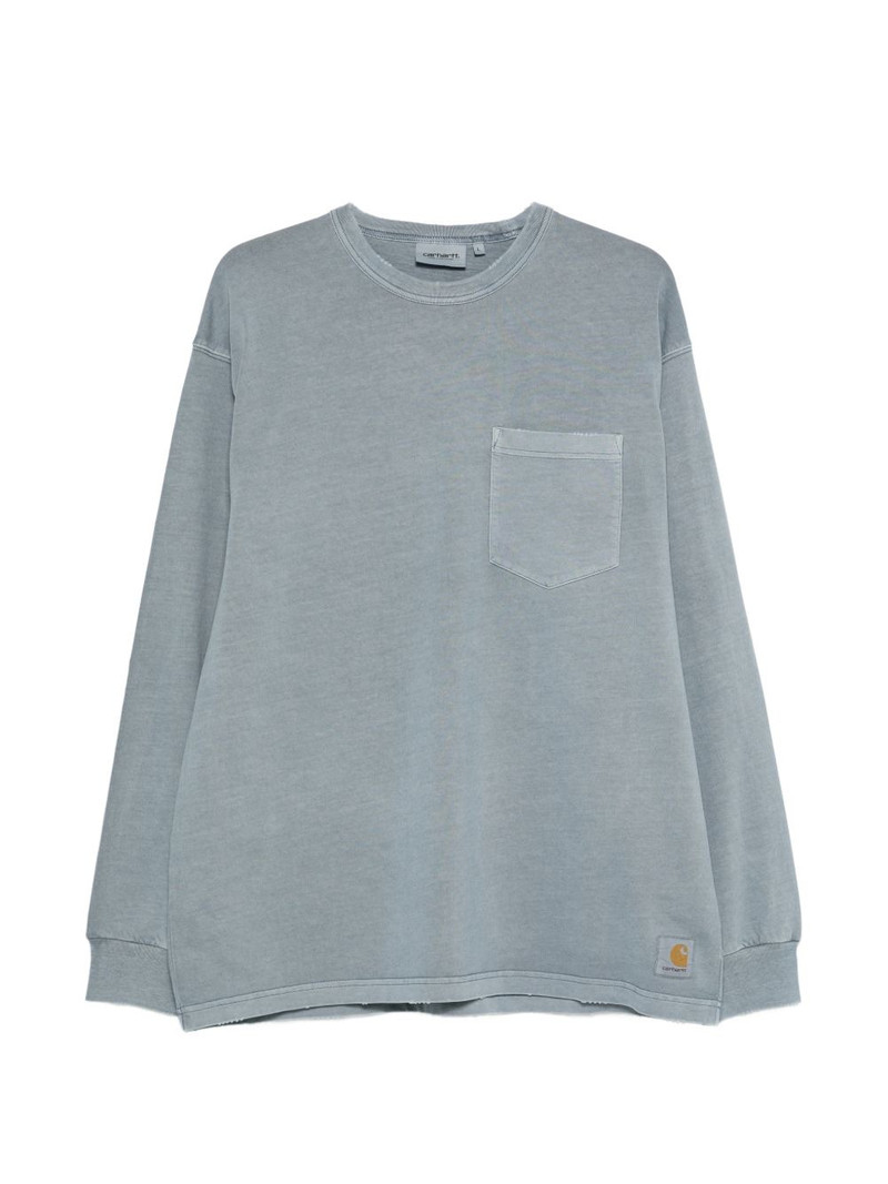 pocket long-sleeved T-shirt 1