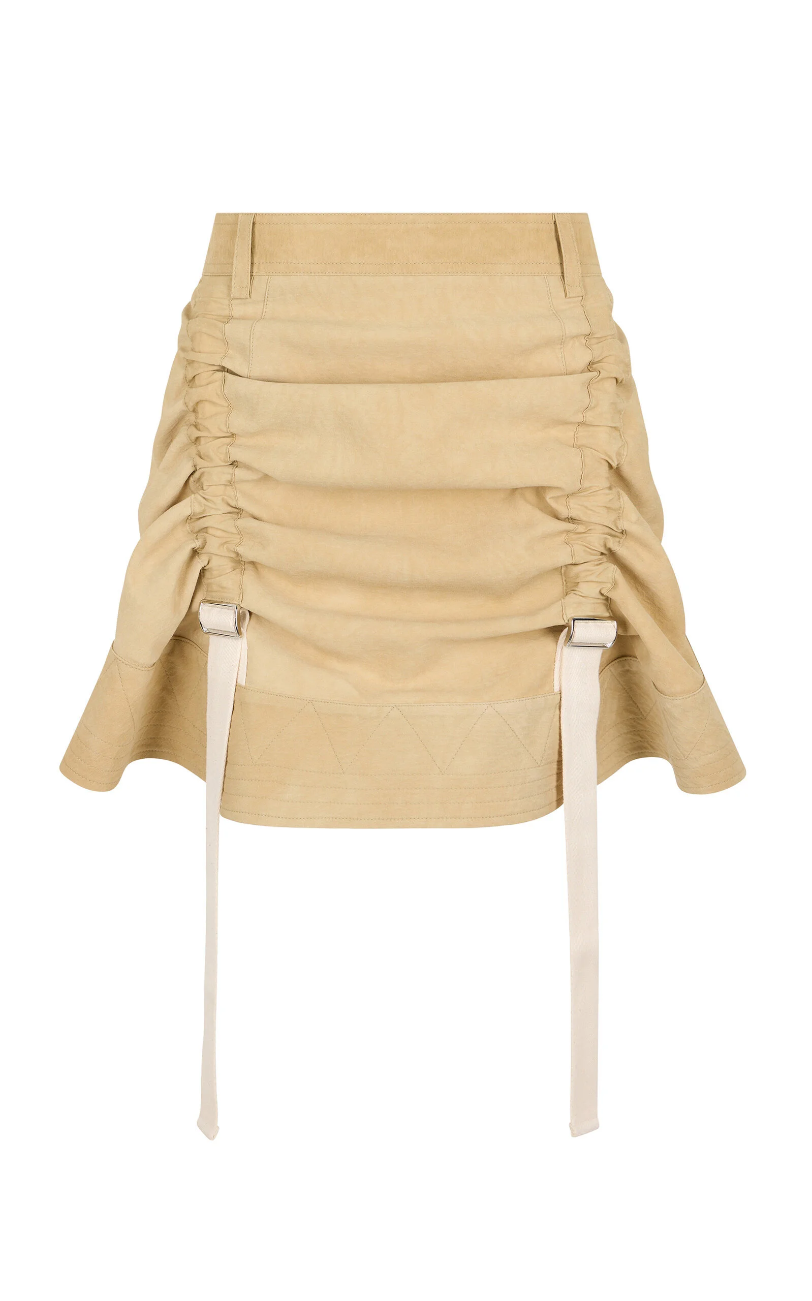 Strap-Detailed Mini Skirt neutral - 1