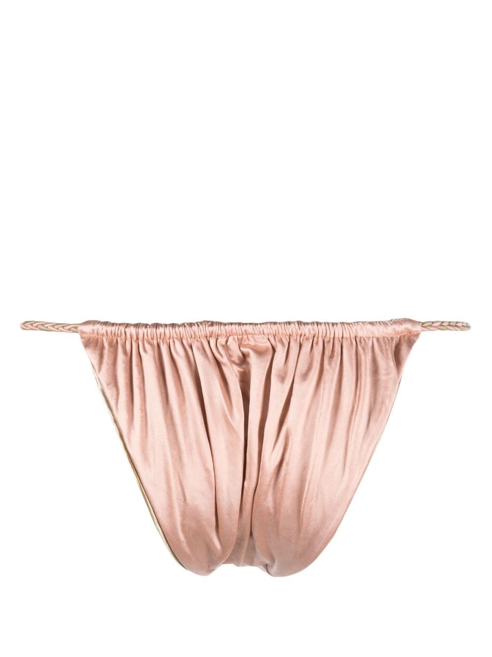 ruched bikini bottom - 2