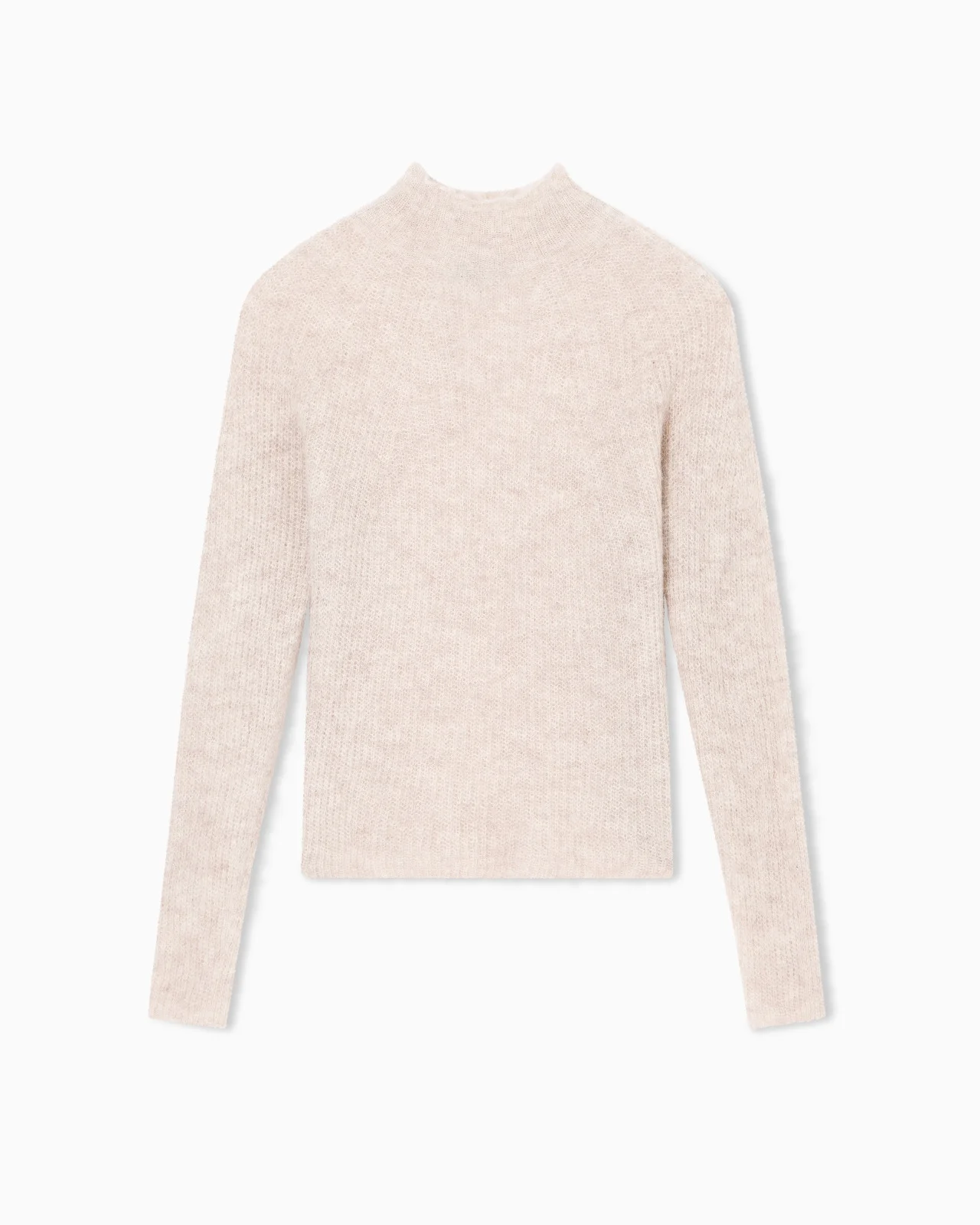 MOCK-NECK JUMPER IN AN ALPACA WOOL BLEND - 1