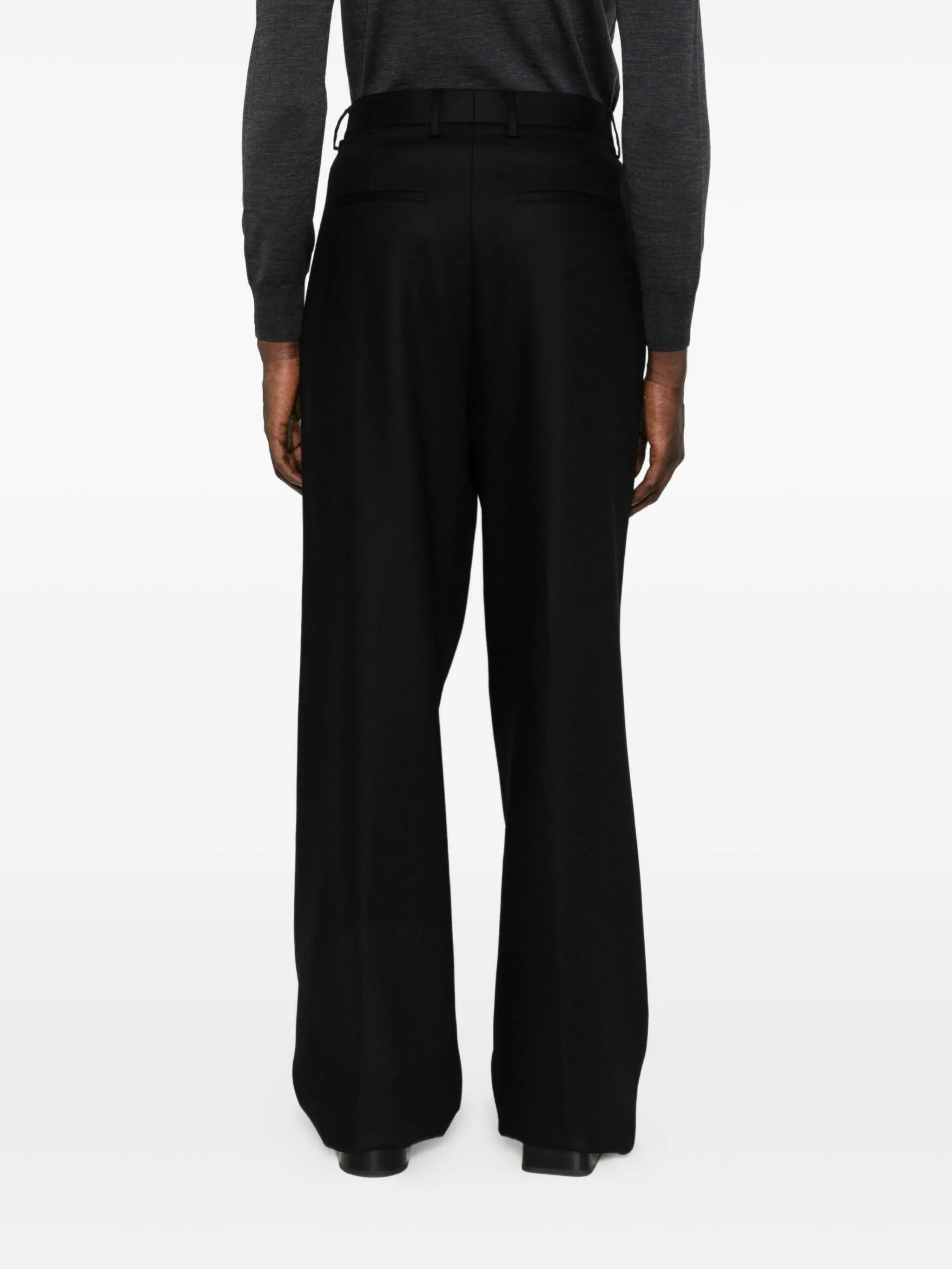 Lardini Pleated Straight-leg Trousers - 4