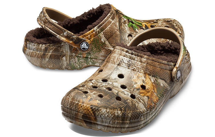 Crocs Classic Lined Realtree Edge Clog 'Brown' 205377-280 - 4