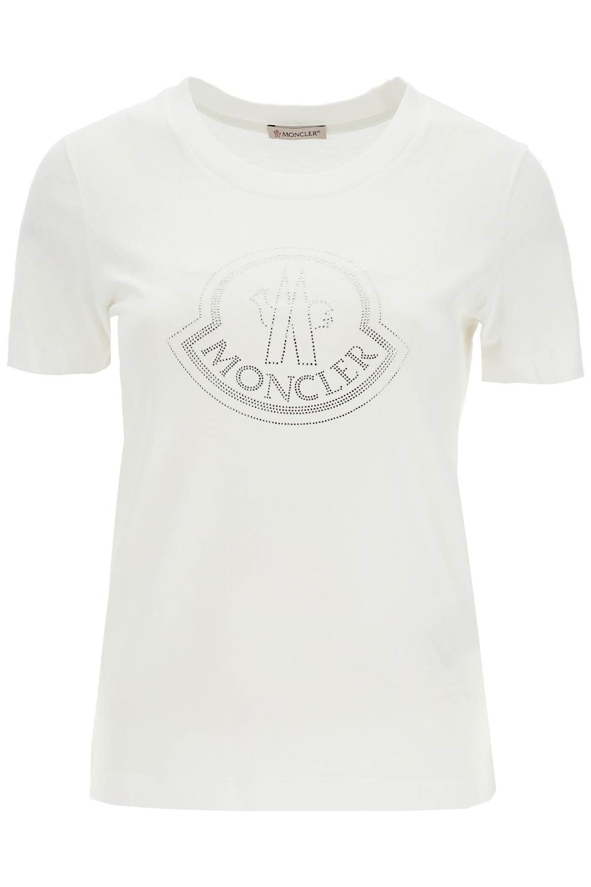 【送料&関税込】Moncler Rhinestone Logo T-shirt bambino-bambina-e-ragazza-