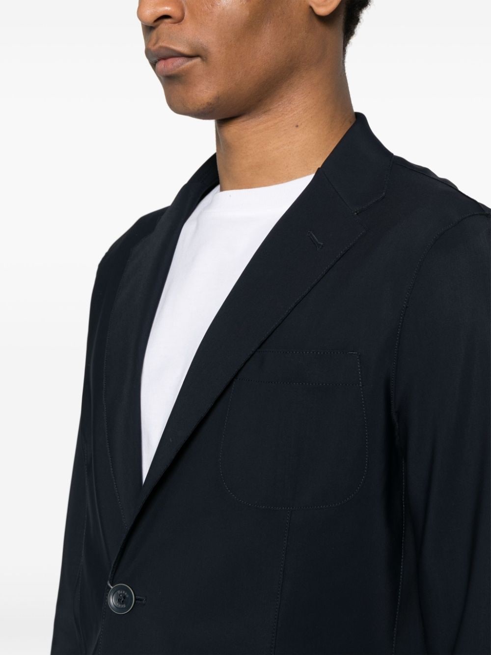 single-breasted blazer - 5