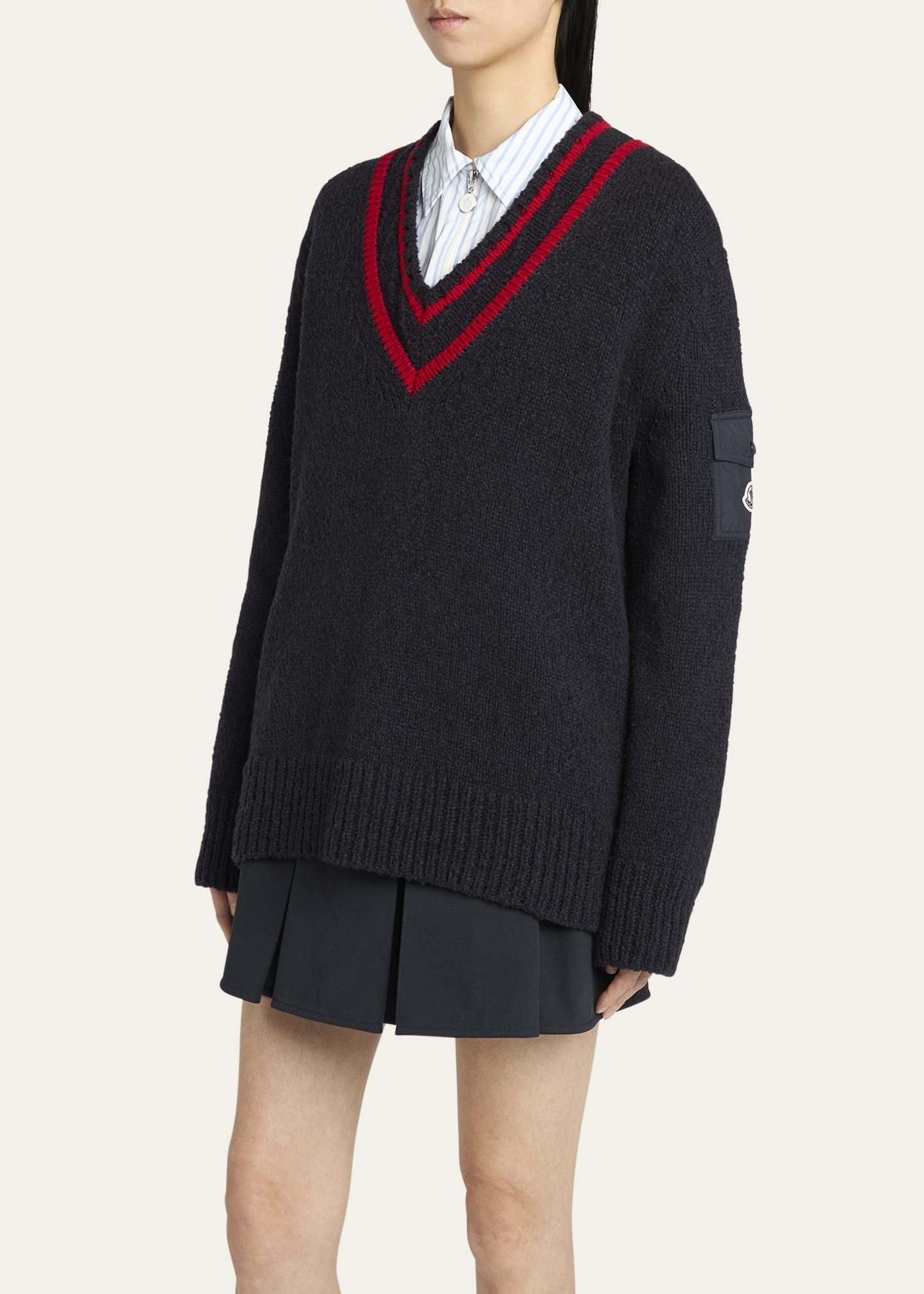 V-Neck Sweater - 4