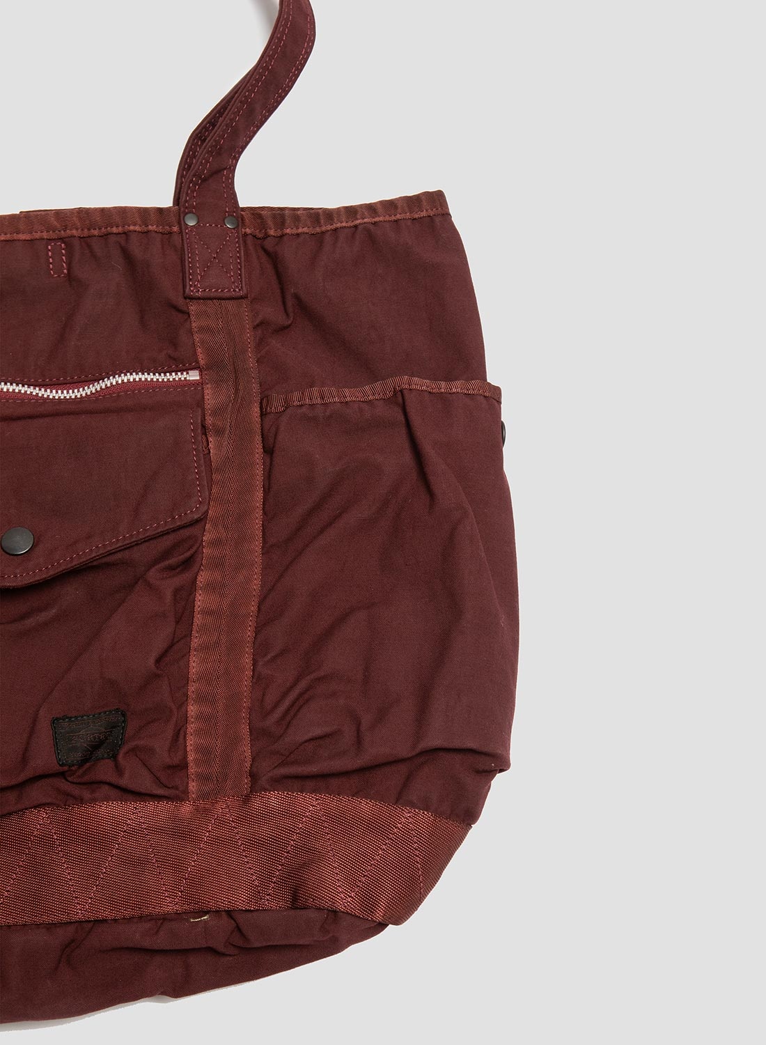 Porter-Yoshida & Co Crag Tote Bag in Burgundy - 6