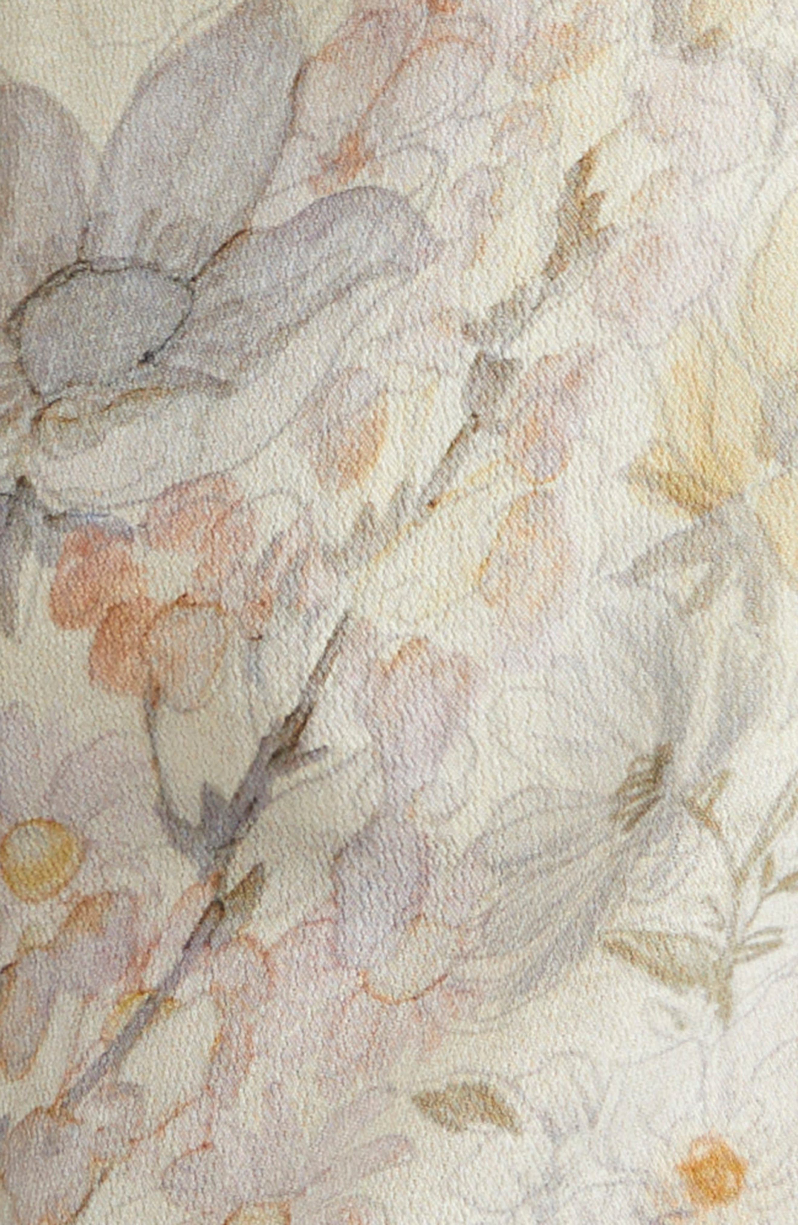 Golden Goose Journey Floral Wide Leg Pants in Pastel Flowers at Nordstrom - 7