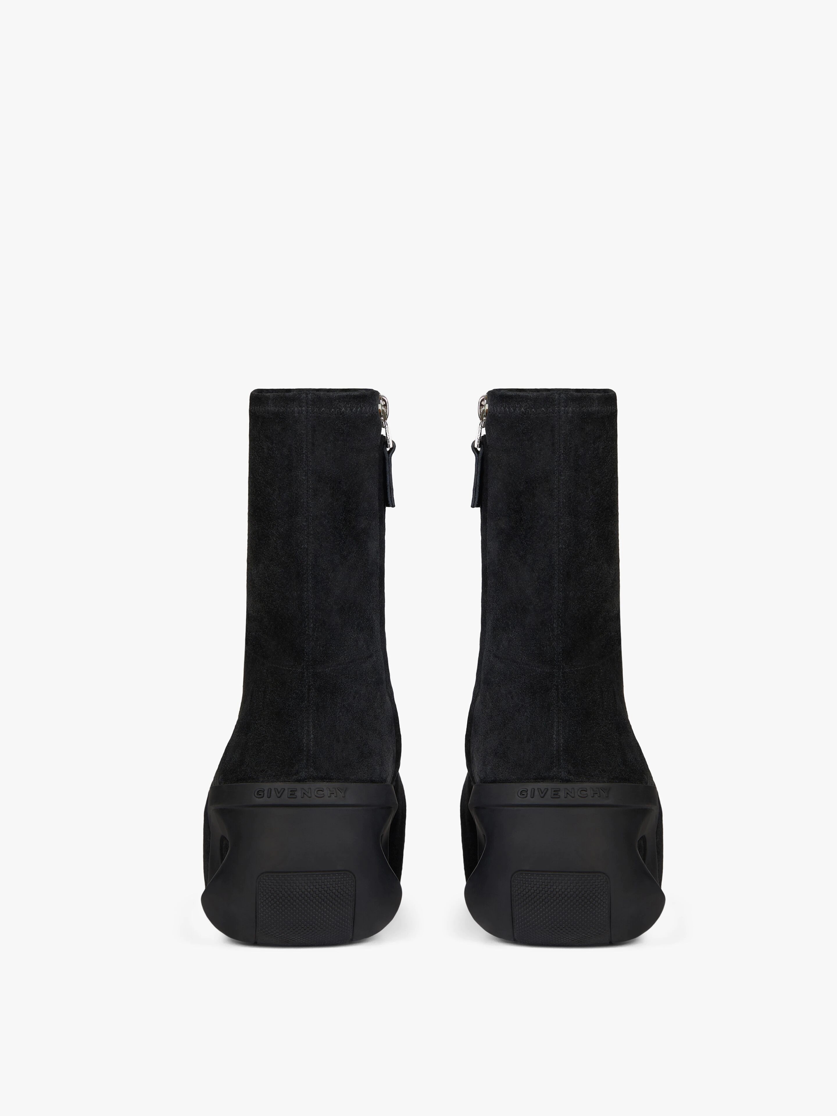 G CLOG ANKLE BOOTS IN SUEDE - 6