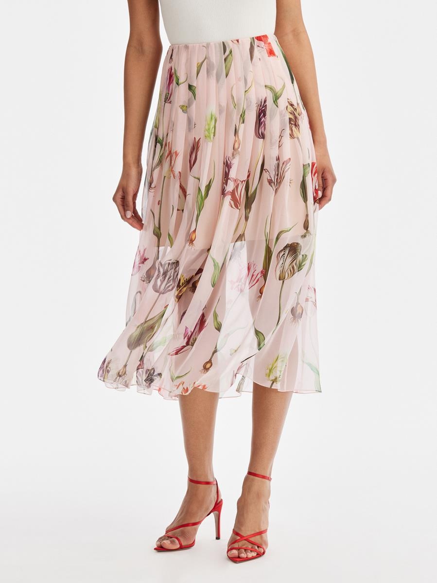TULIP MANIA CHIFFON SKIRT - 3