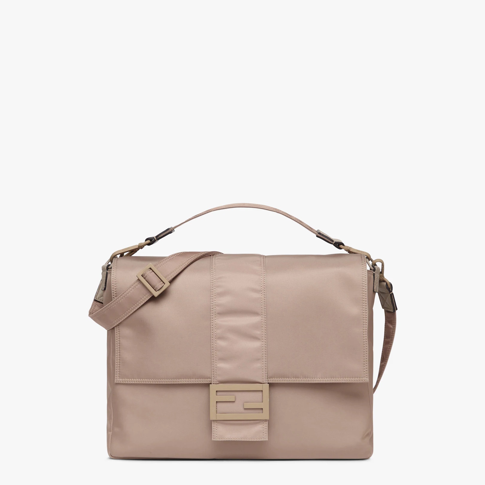 Beige nylon bag - 1
