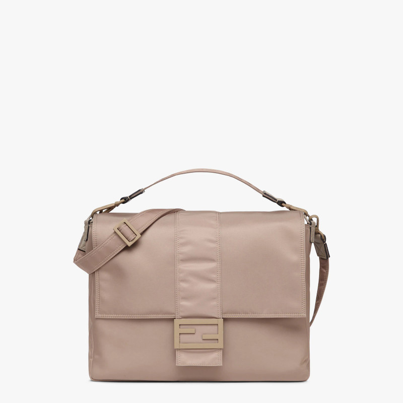 Beige nylon bag 1