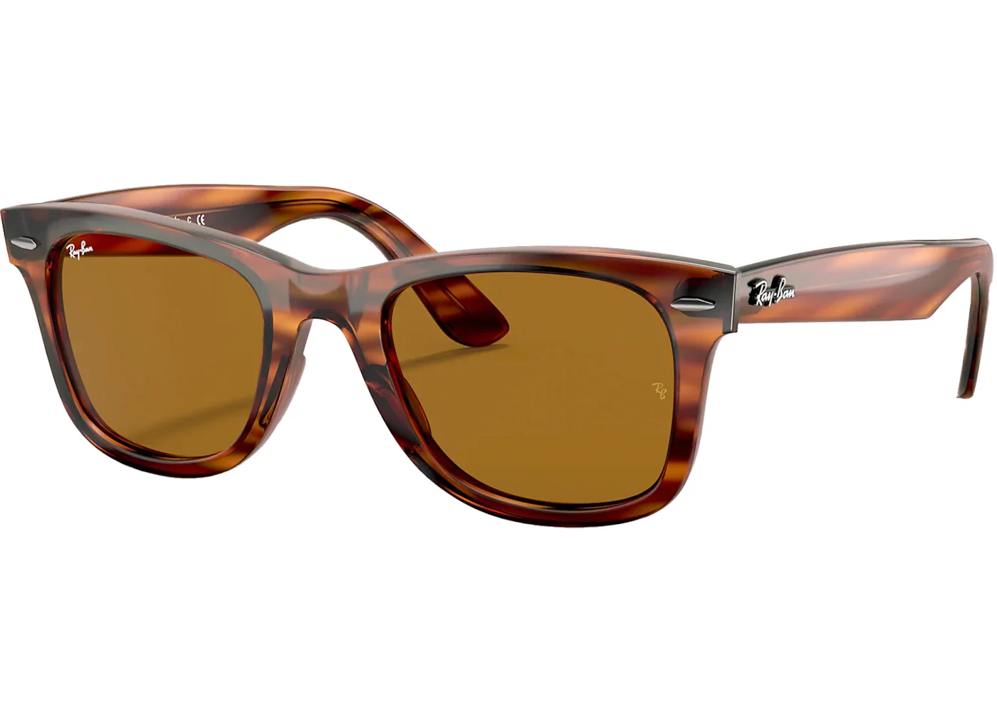 Ray-Ban Wayfarer Sunglasses Havana/Green (RB4340) - 1