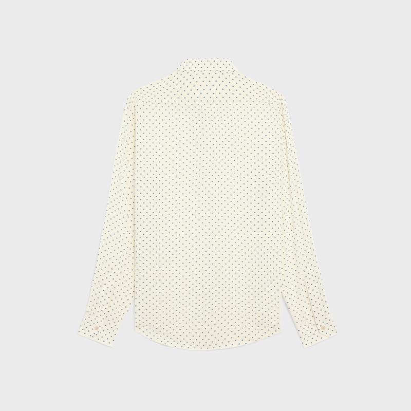 CELINE loose shirt in printed viscose outlook