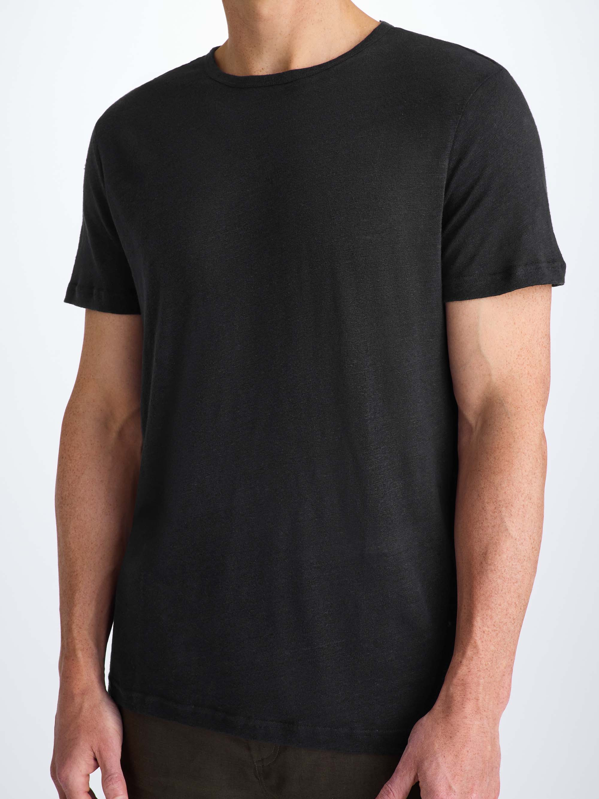 Men's T-Shirt Jordan Linen Black - 7