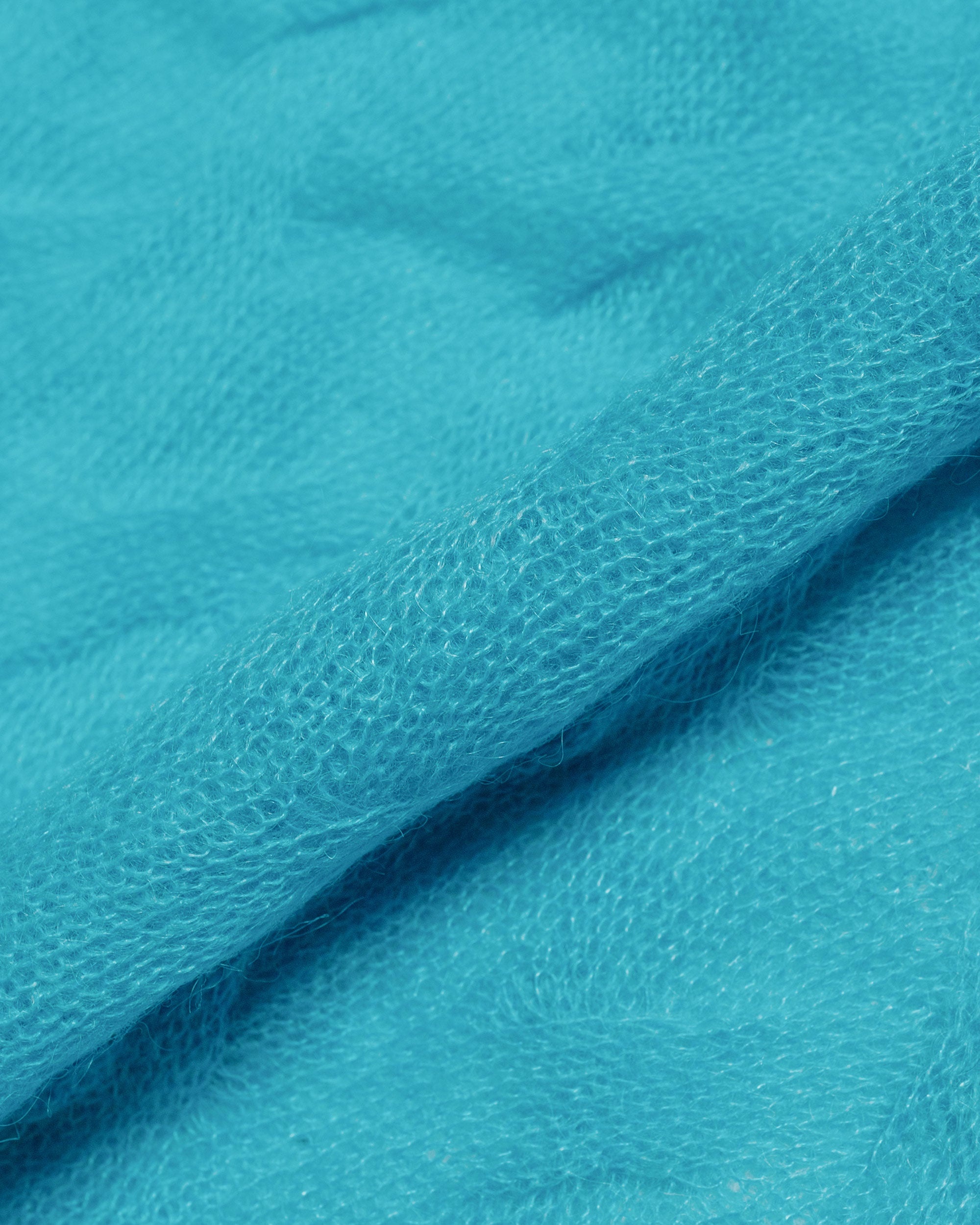 Stüssy Loose Knit Cross Cable Cyan - 2