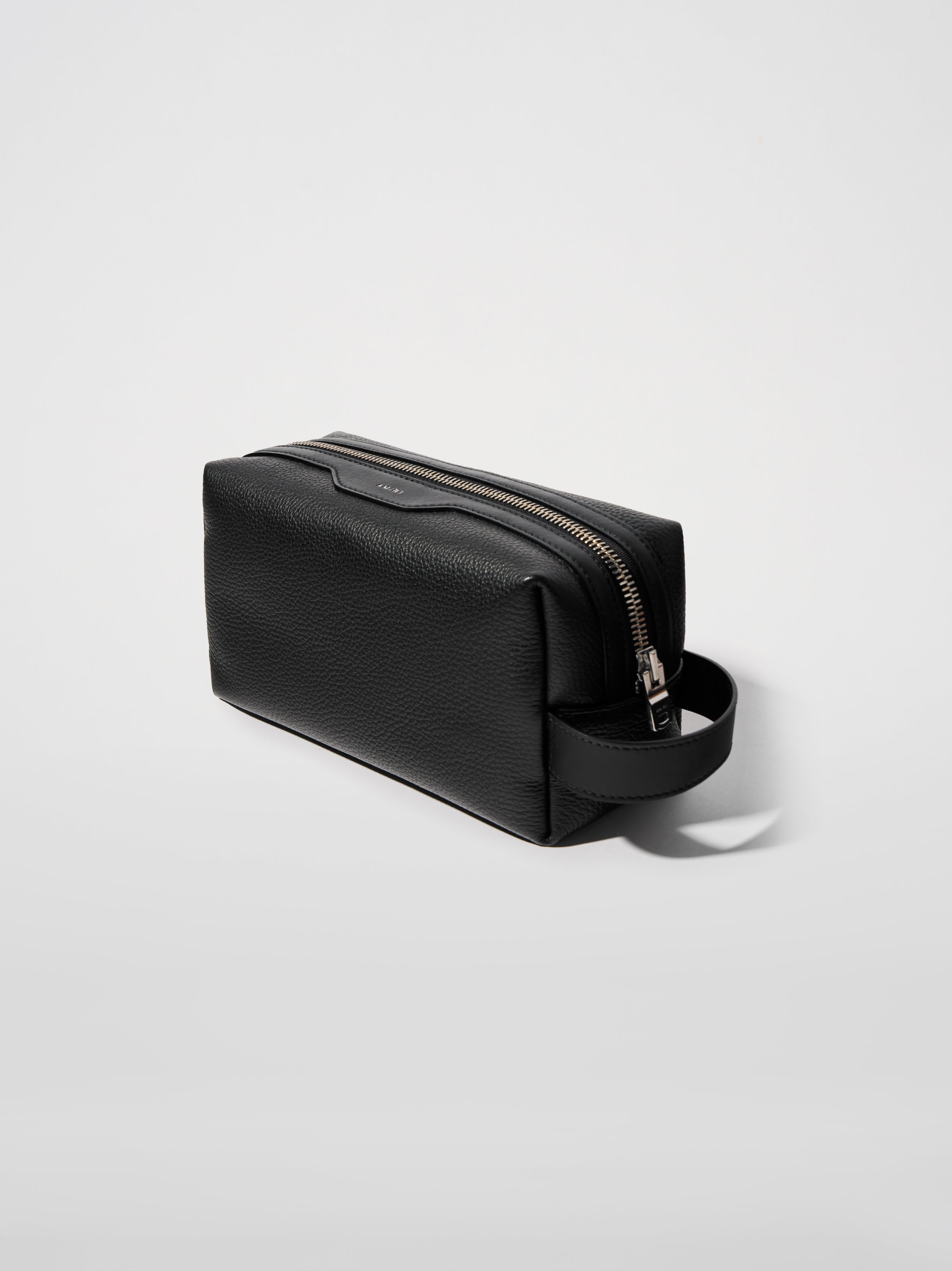 PEBBLED NAPPA DOPP KIT - 3