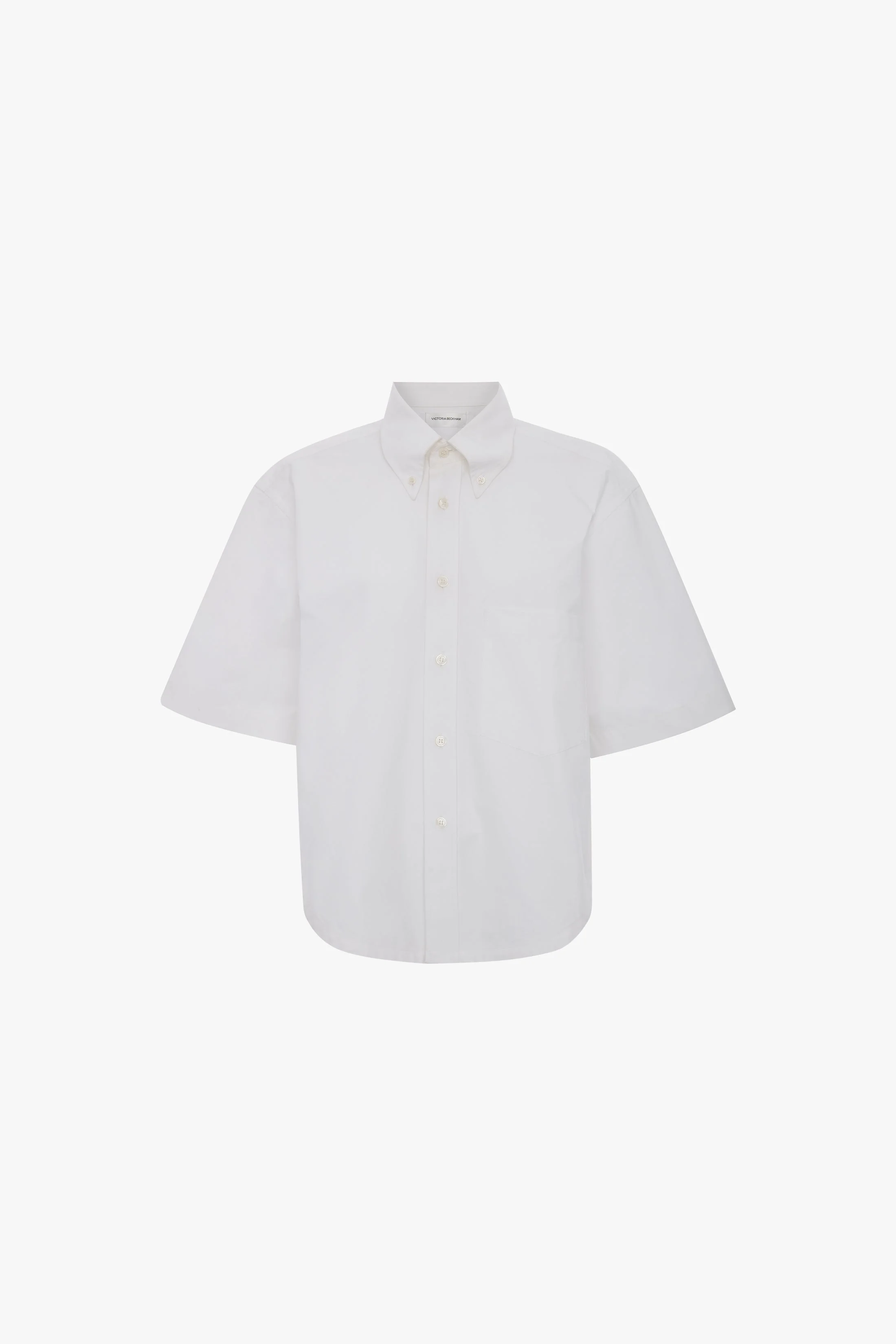 Trapeze Shirt In Optic White - 1