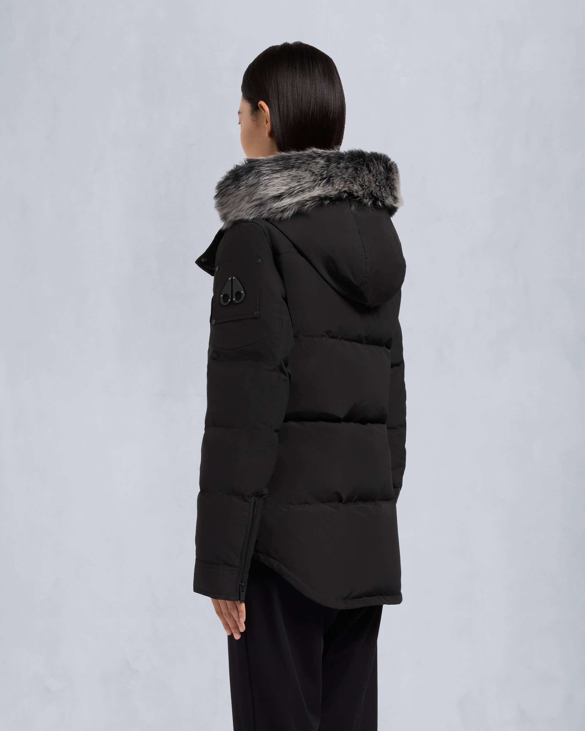 ONYX ANGUILLE SHEARLING JACKET - 4