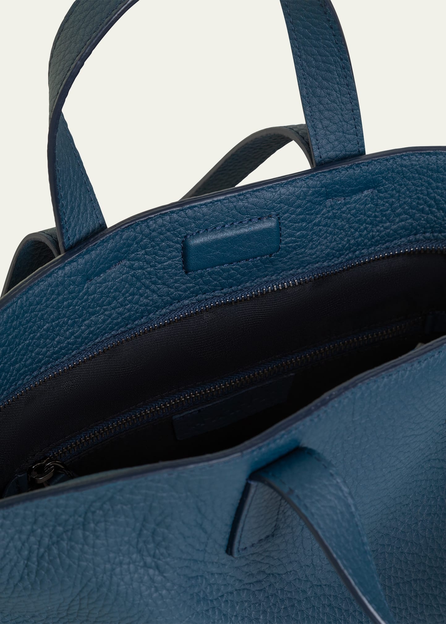 Ai Small Leather Backpack - 4