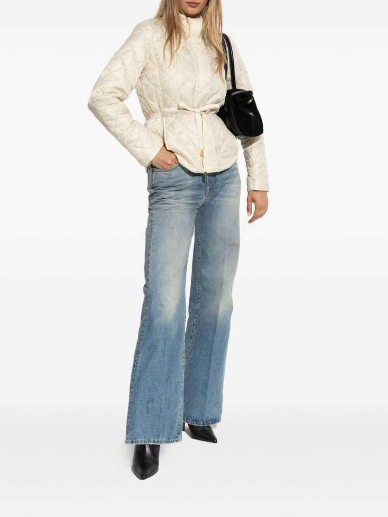 MICHAEL KORS quilted belted jacket outlook