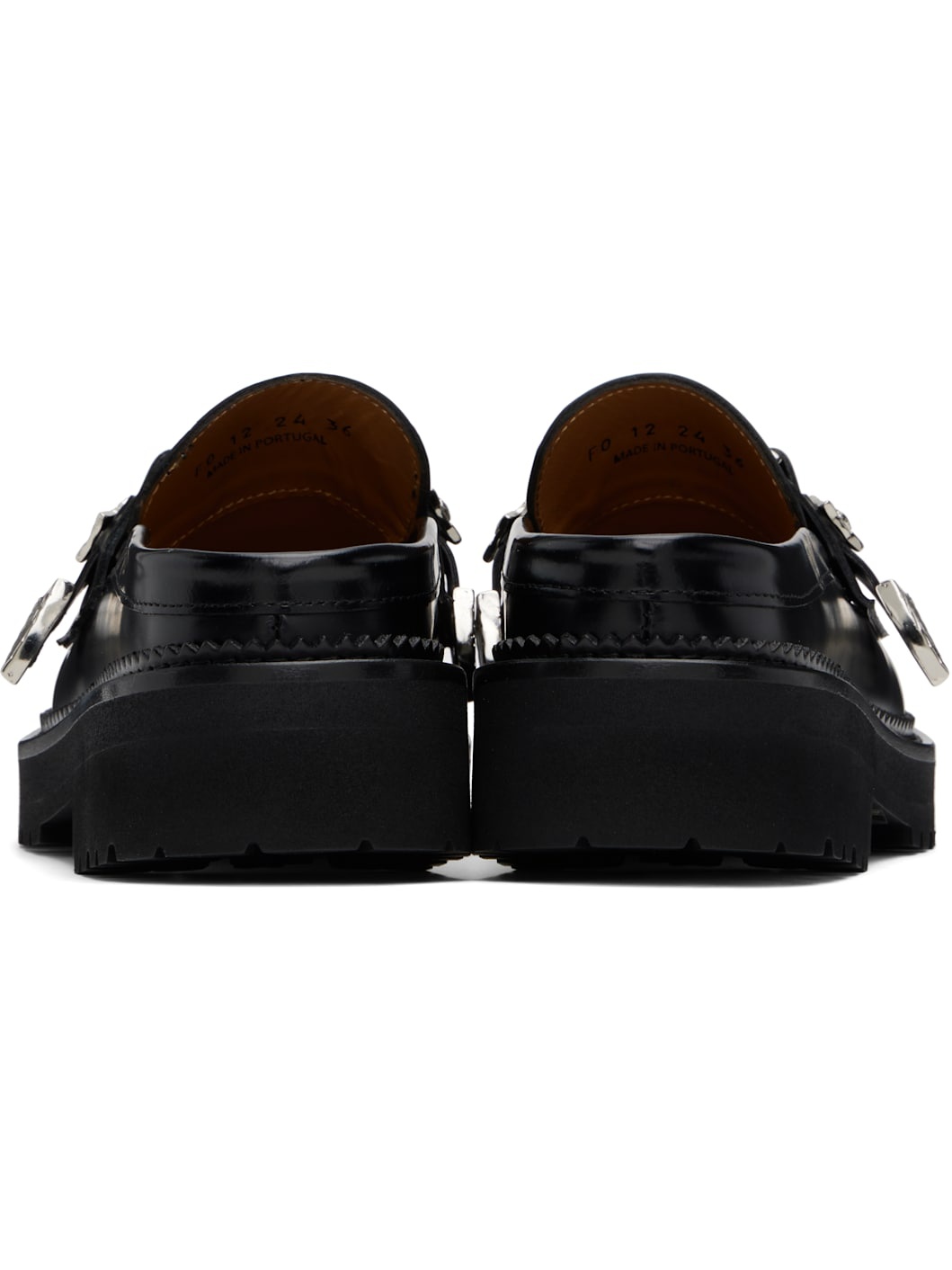 Black Polido Slip-on Loafers - 2