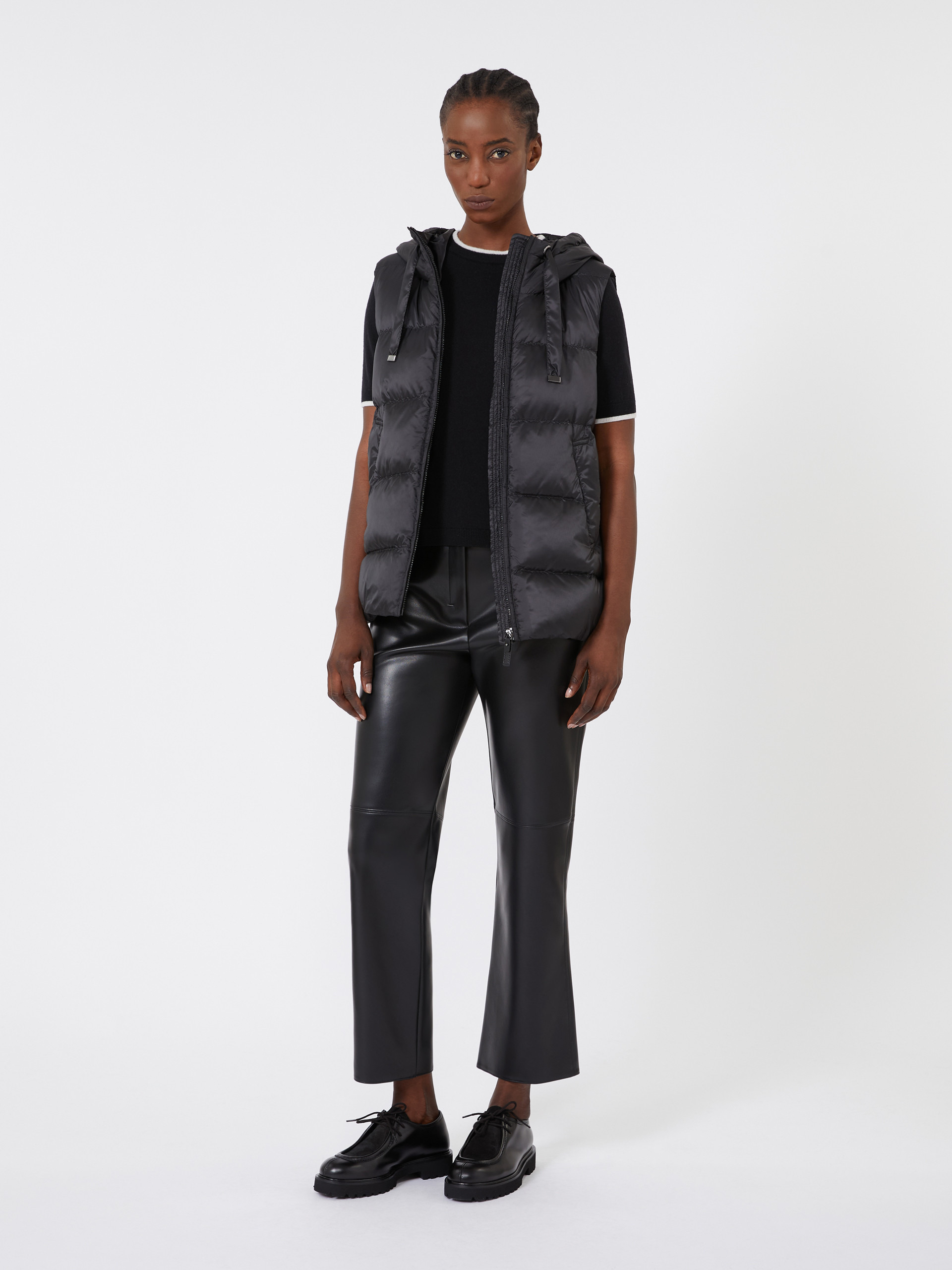 SEIVI Padded gilet in water-repellent technical fabric - 2