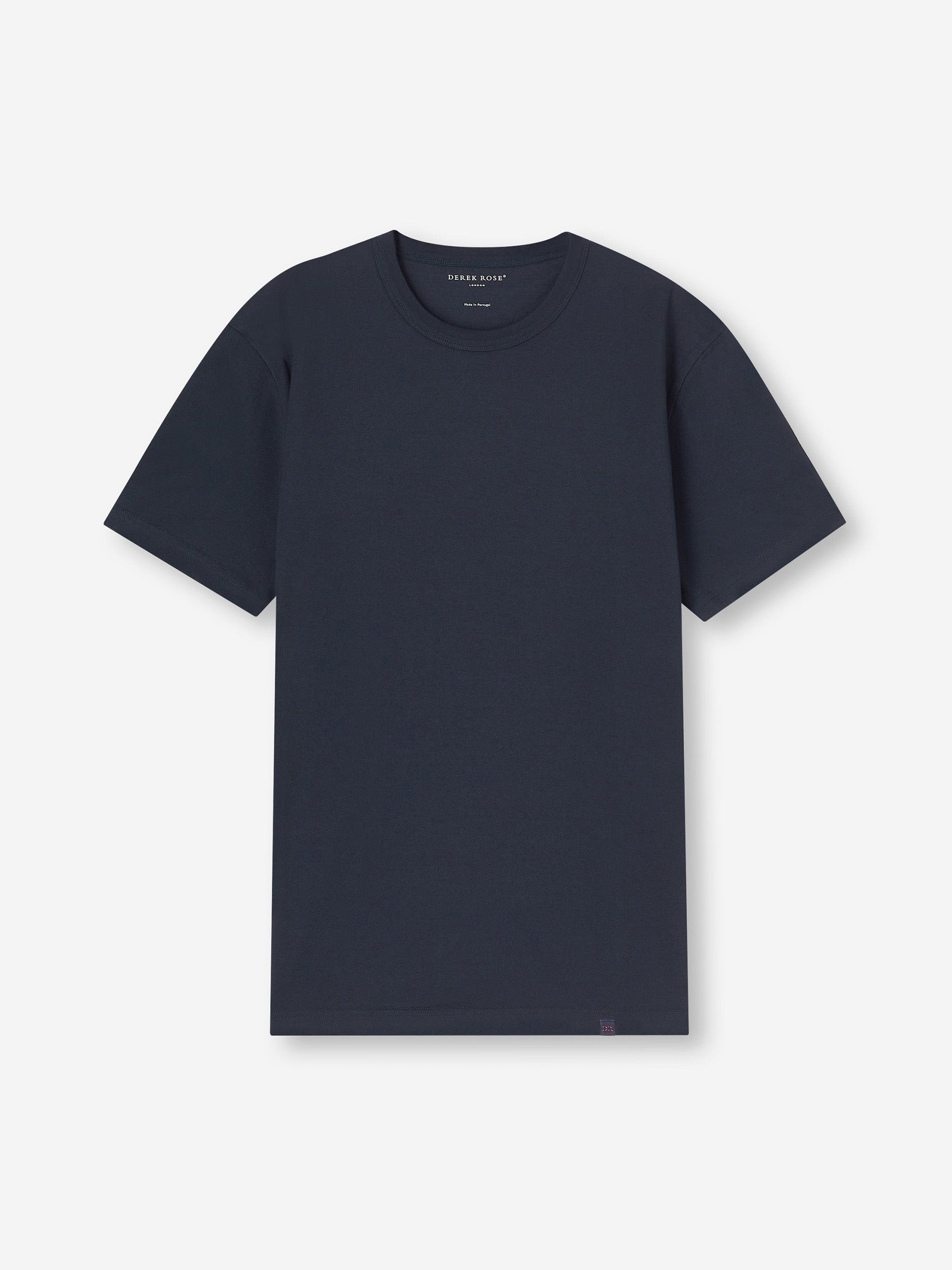 Men's T-Shirt Barny Pima Cotton Navy - 2