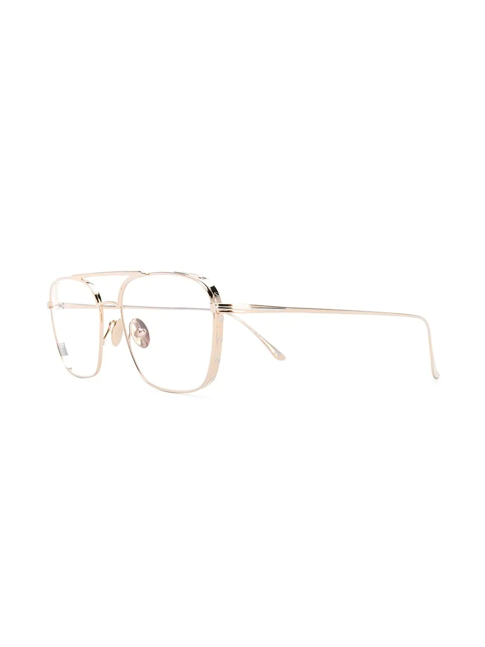 square-frame glasses - 2