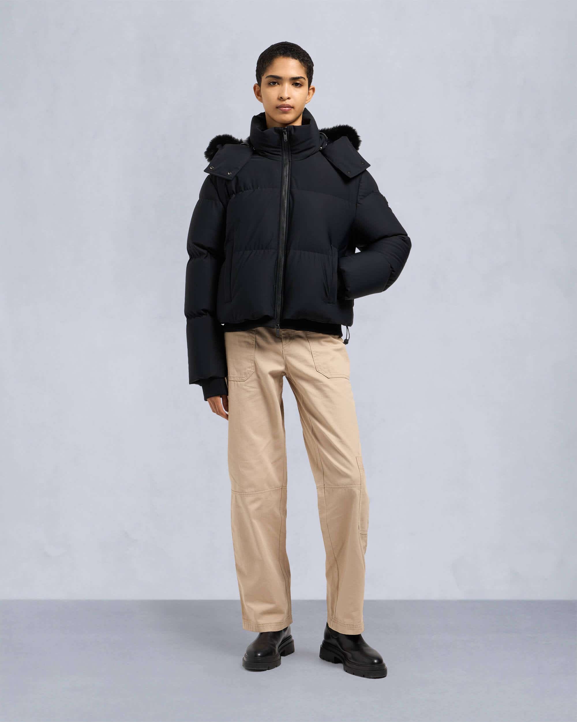 MISTI SHEARLING DOWN PUFFER - 2