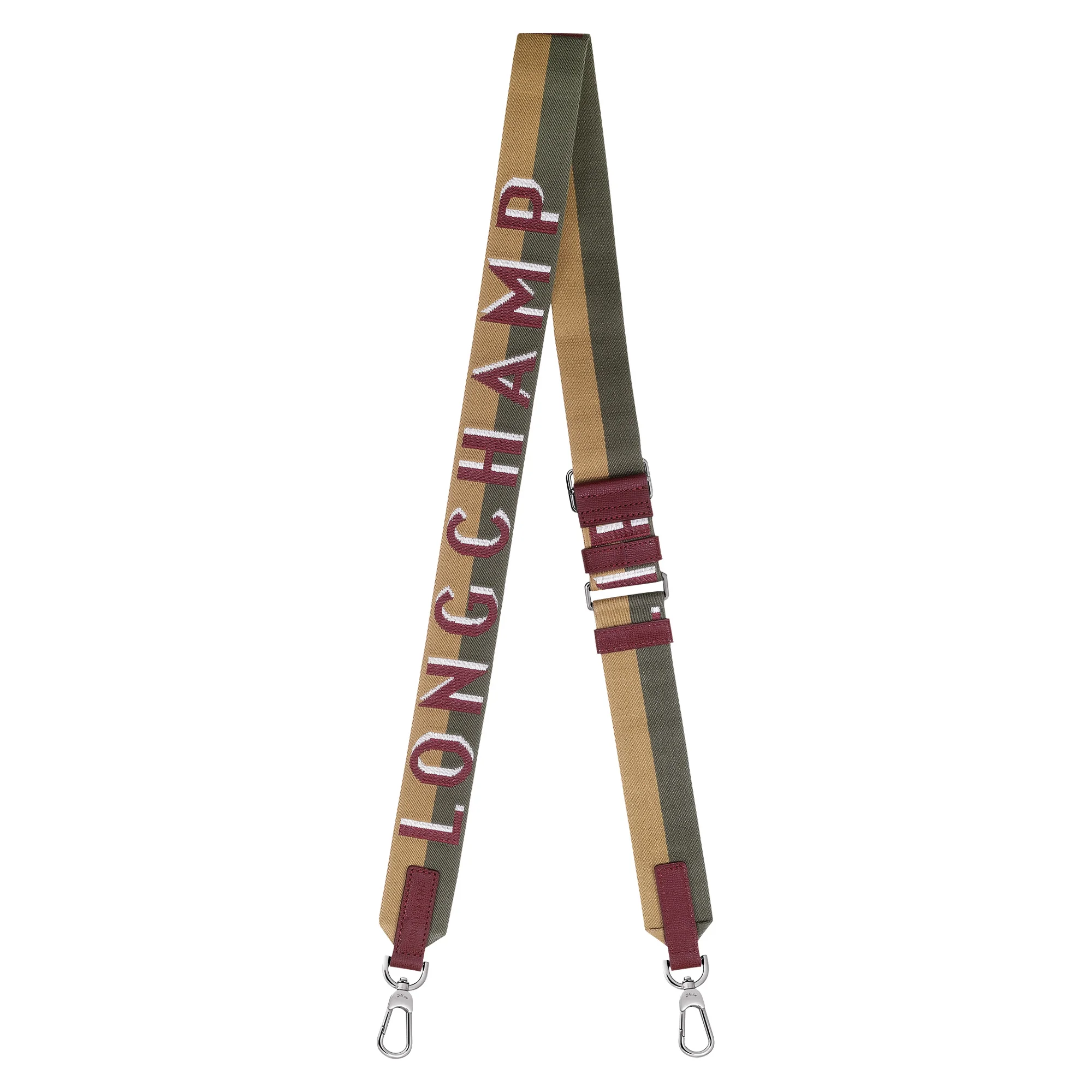 Longchamp Shadow Shoulder strap Pomegranate - Canvas - 1