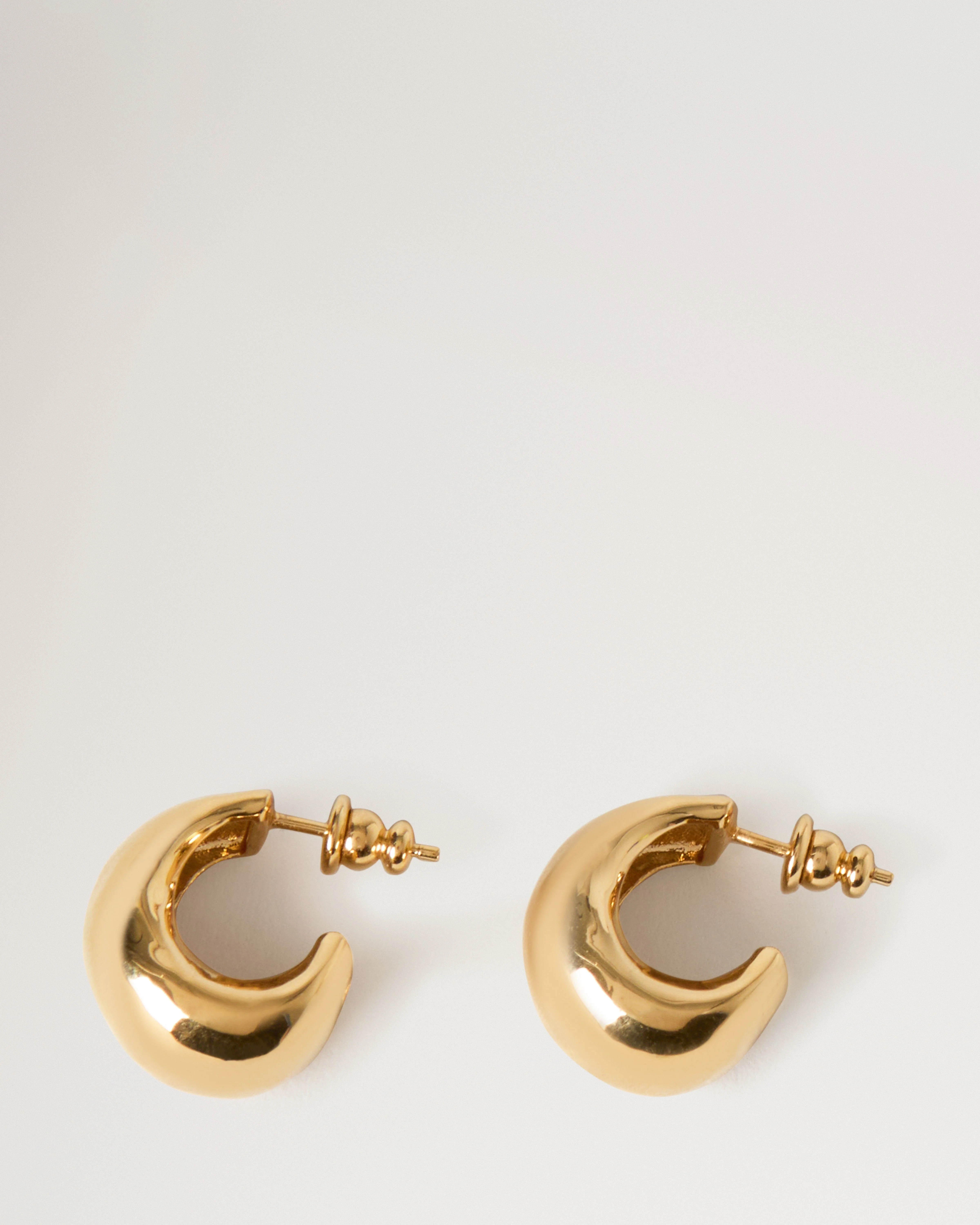 Lana Hoop Earrings
Gold Plated Brass - 1