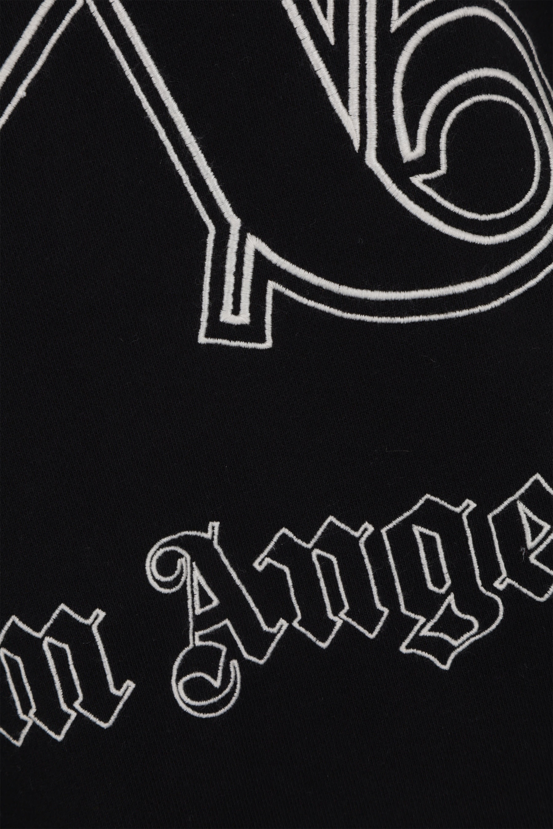 【関税込み】PALM ANGELS PA MONOGRAM STATEMENT JERSEY HOODIE Palm Angels PA MONOGRAM STATEMENT JERSEY HOODIE
