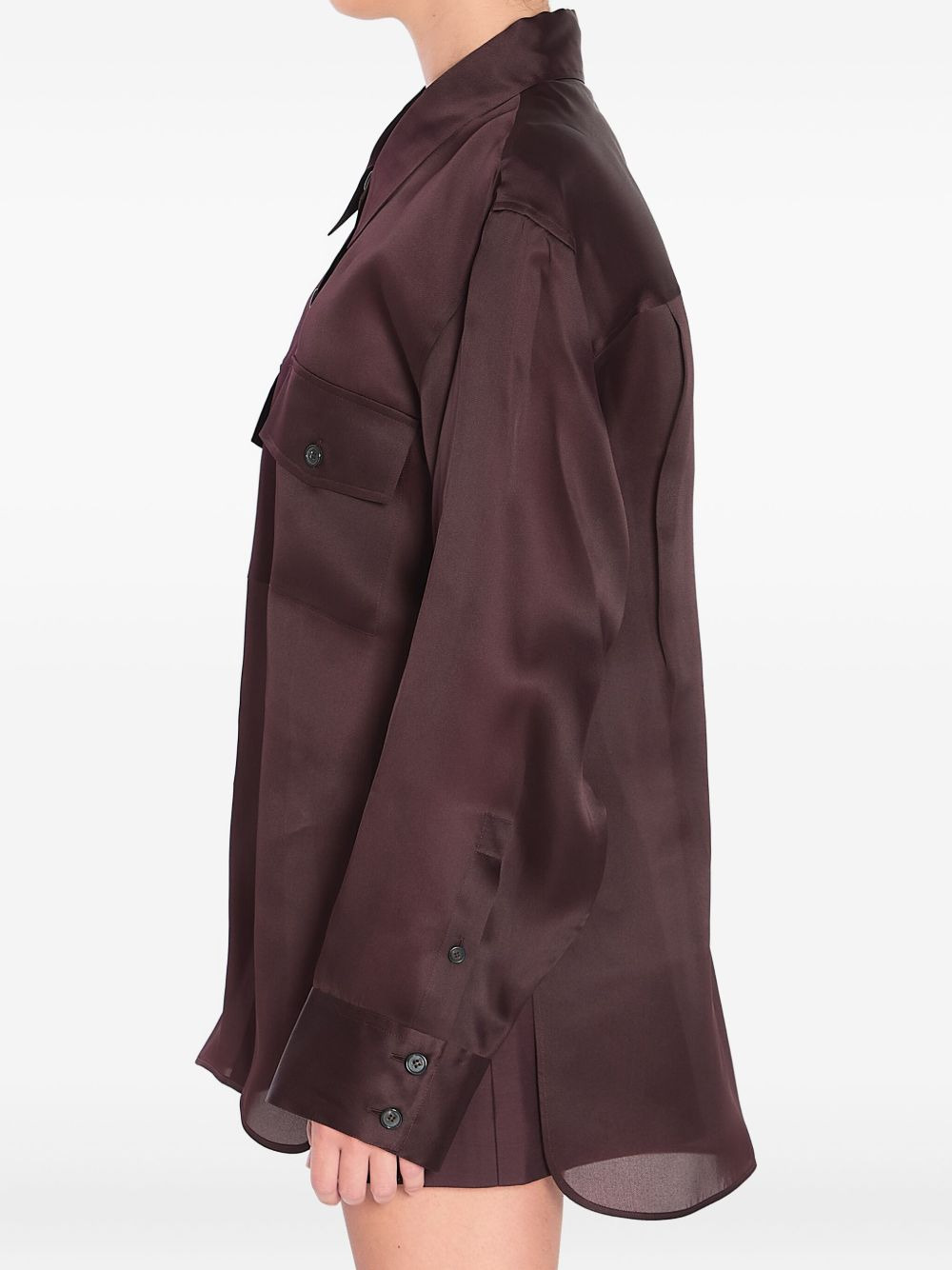 Matteo flap-pocket button-front shirt - 4