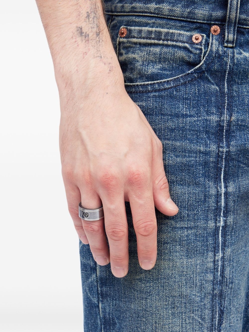 heart-shape frame ring - 2