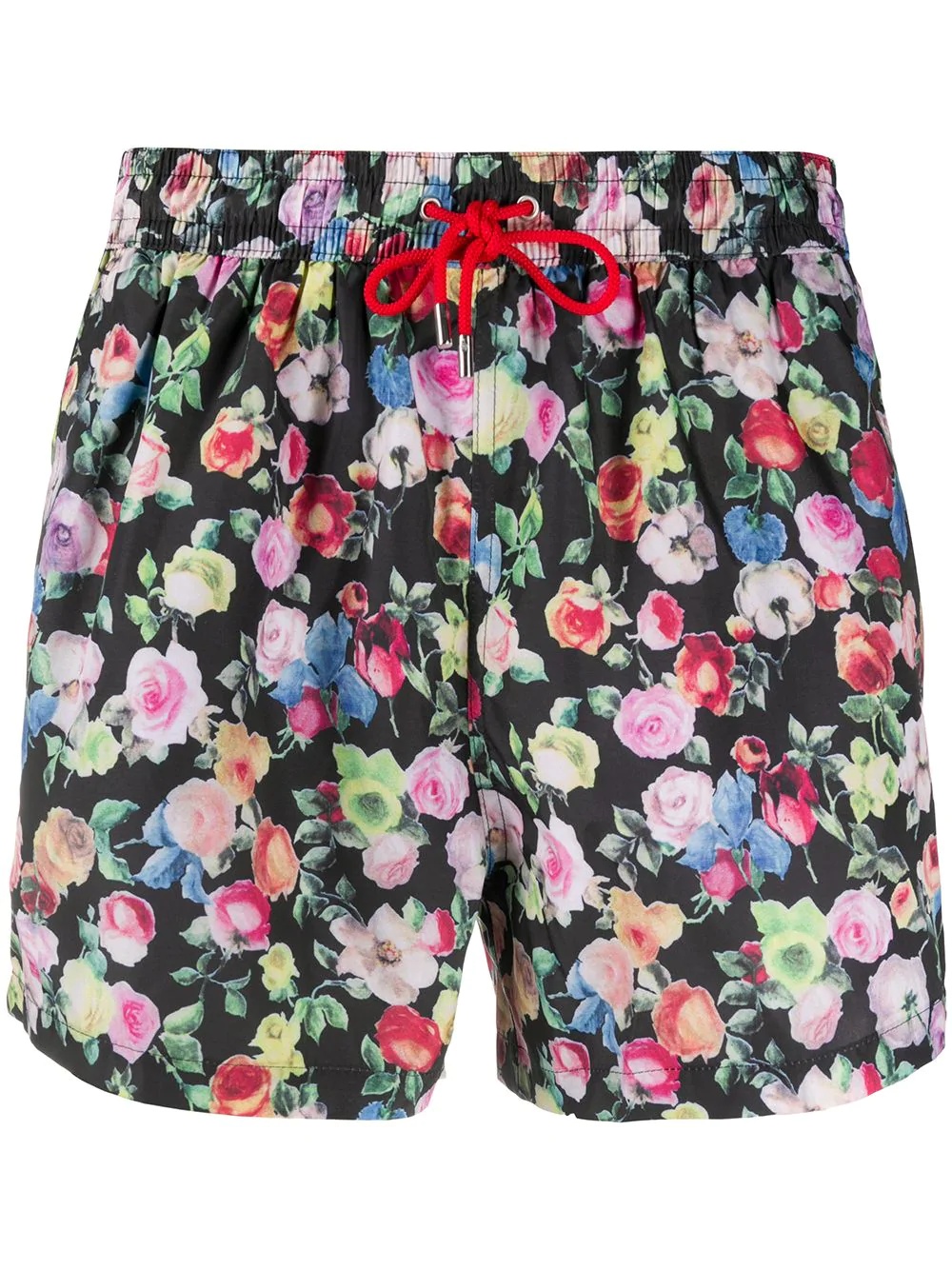 floral print swim shorts - 1