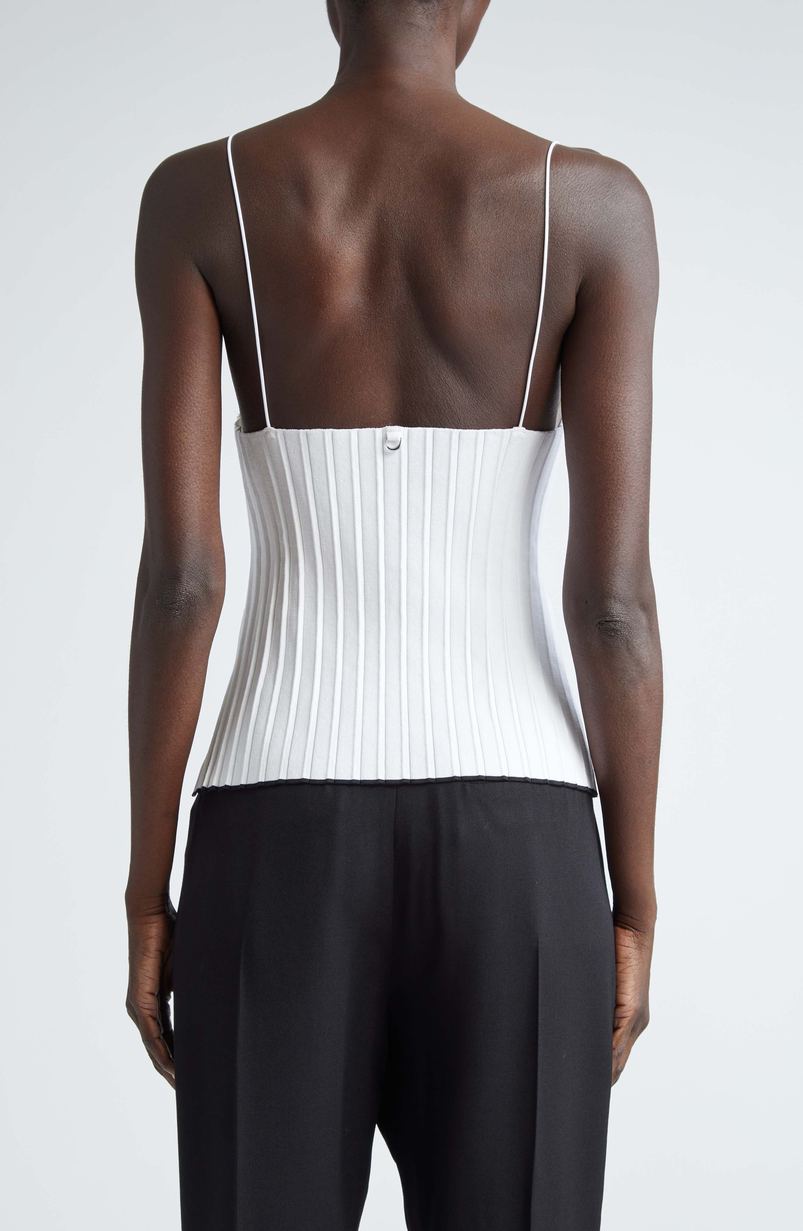 Le Haut Maille Plissé Folded Camisole - 3